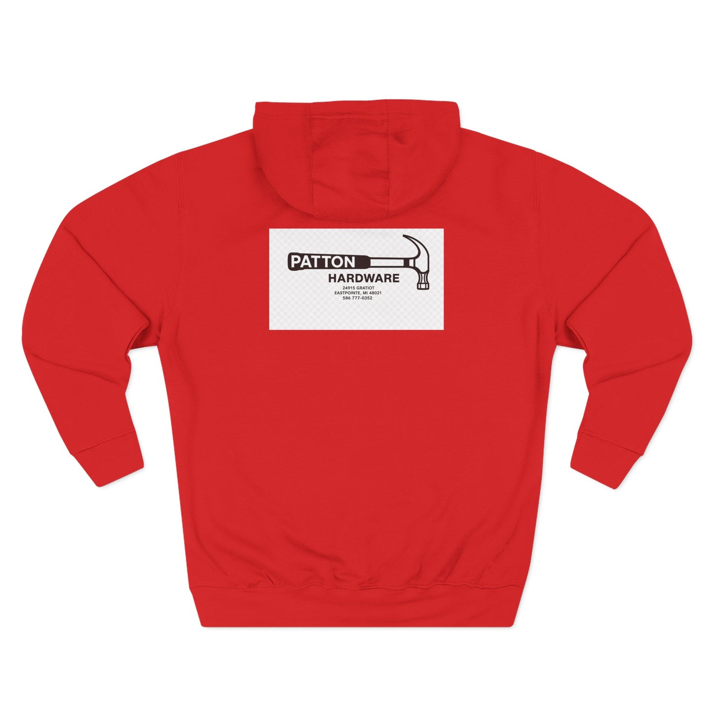 “Patton Hardware” Fleece Hoodie