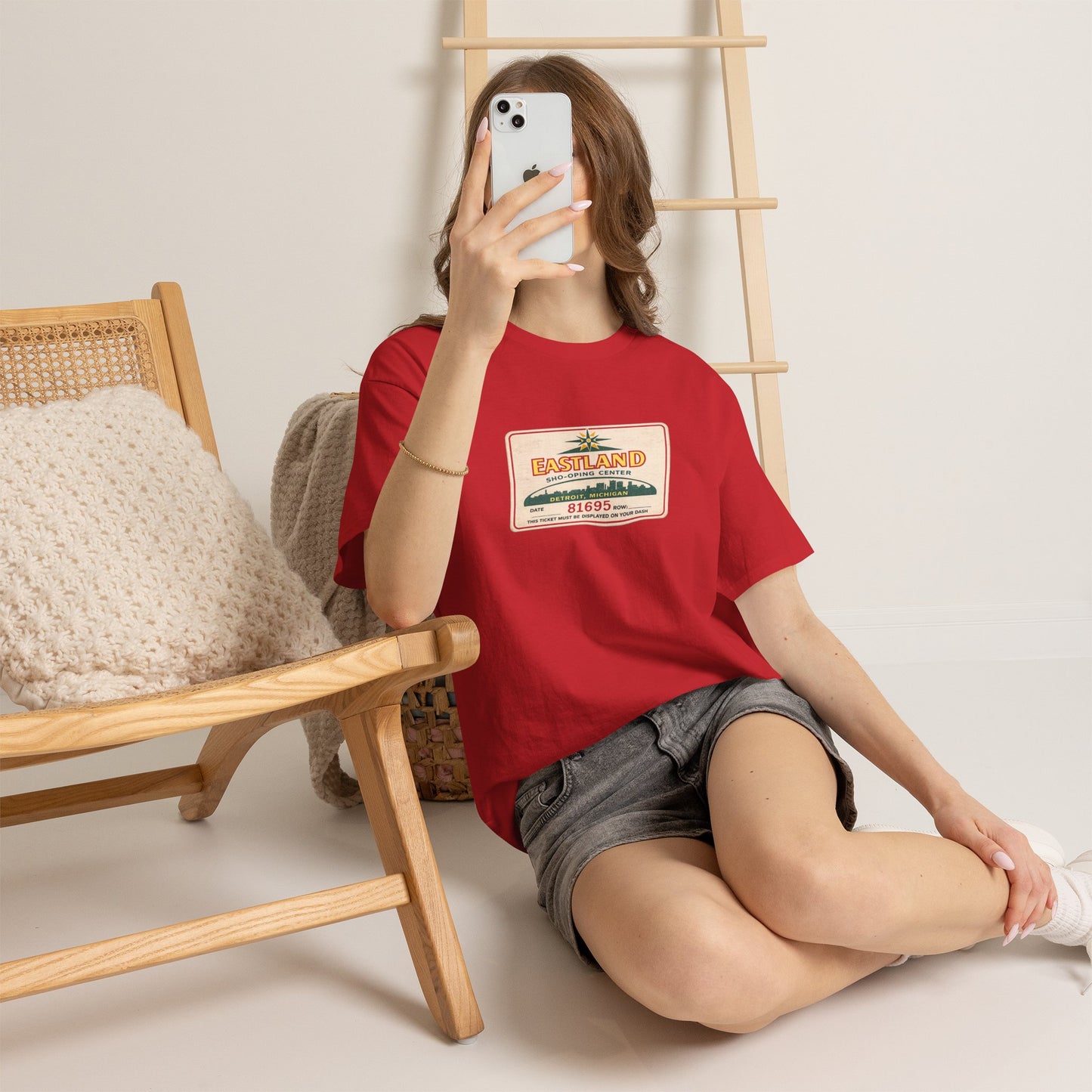 "EASTLAND MALL" Cotton Tee