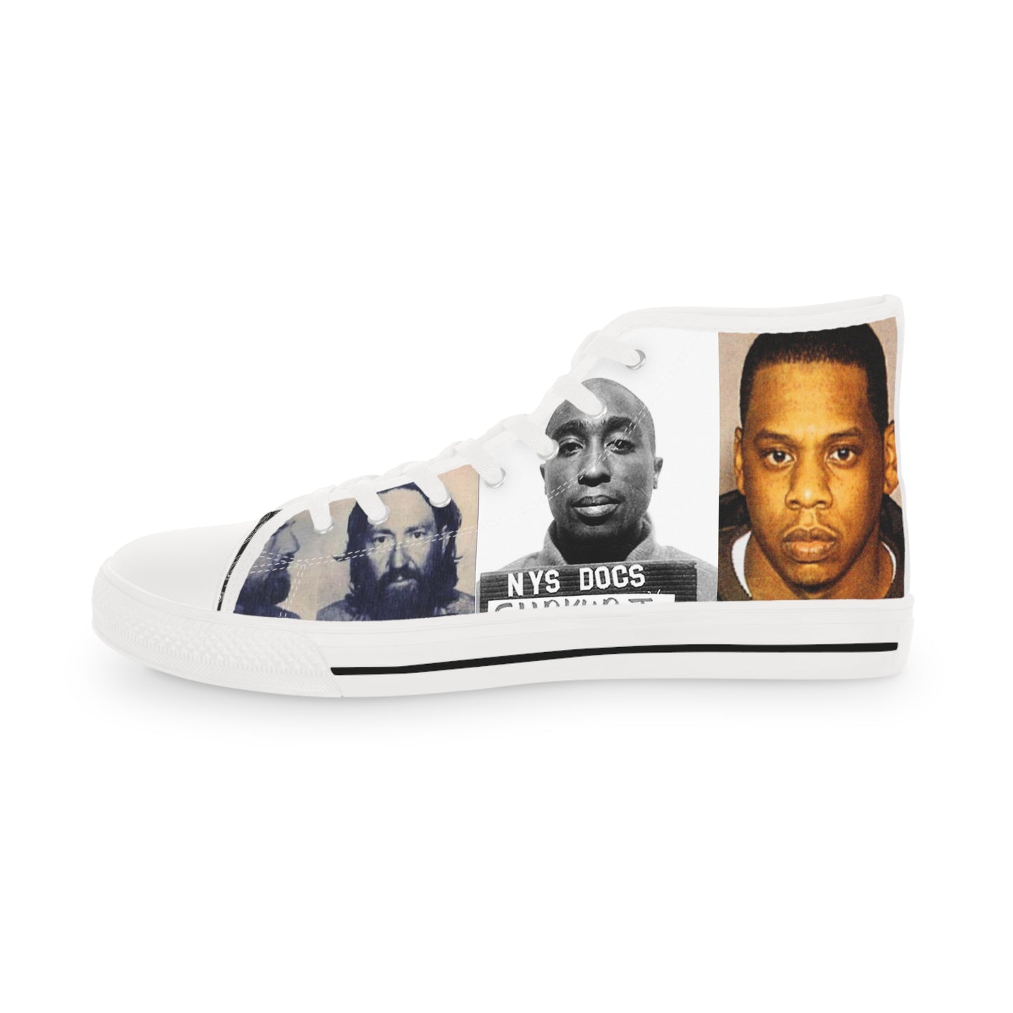 Mug shots 2026 Men's High Top Sneakers