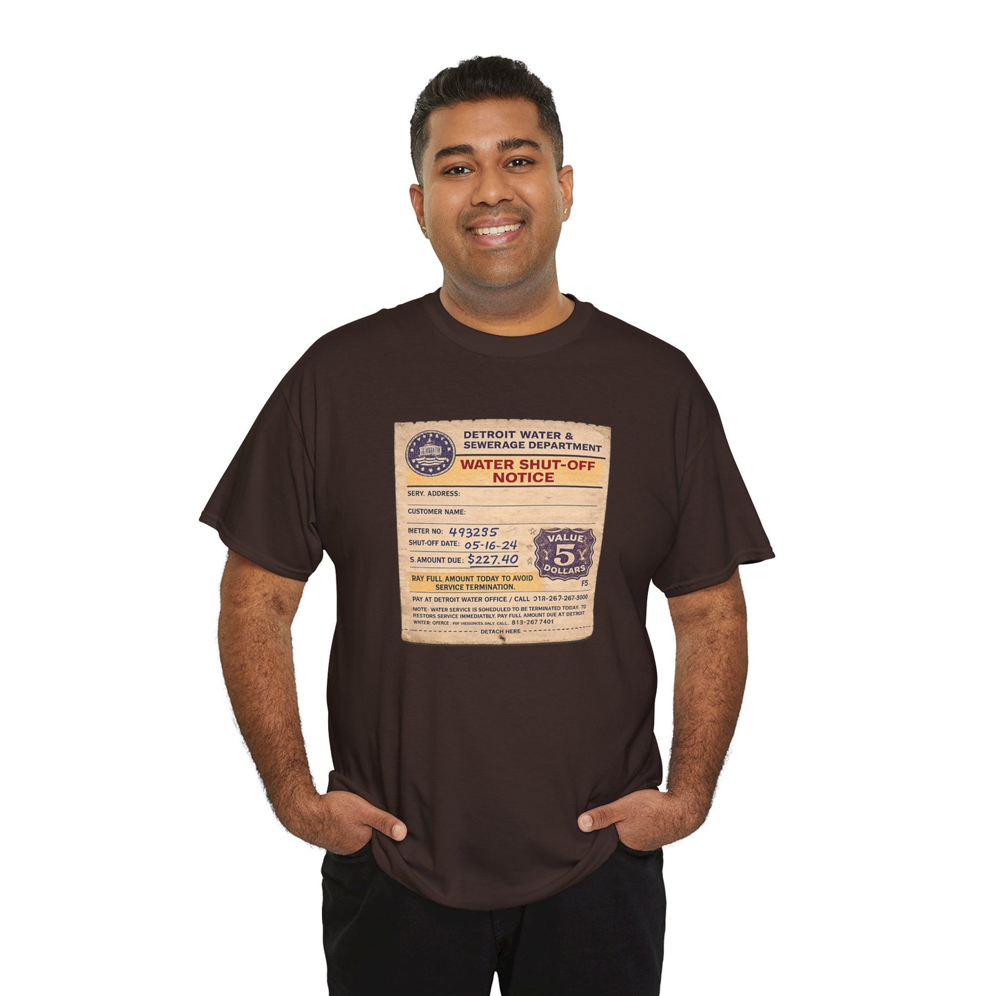 "WATER SHUT-OFF NOTICE" Tee