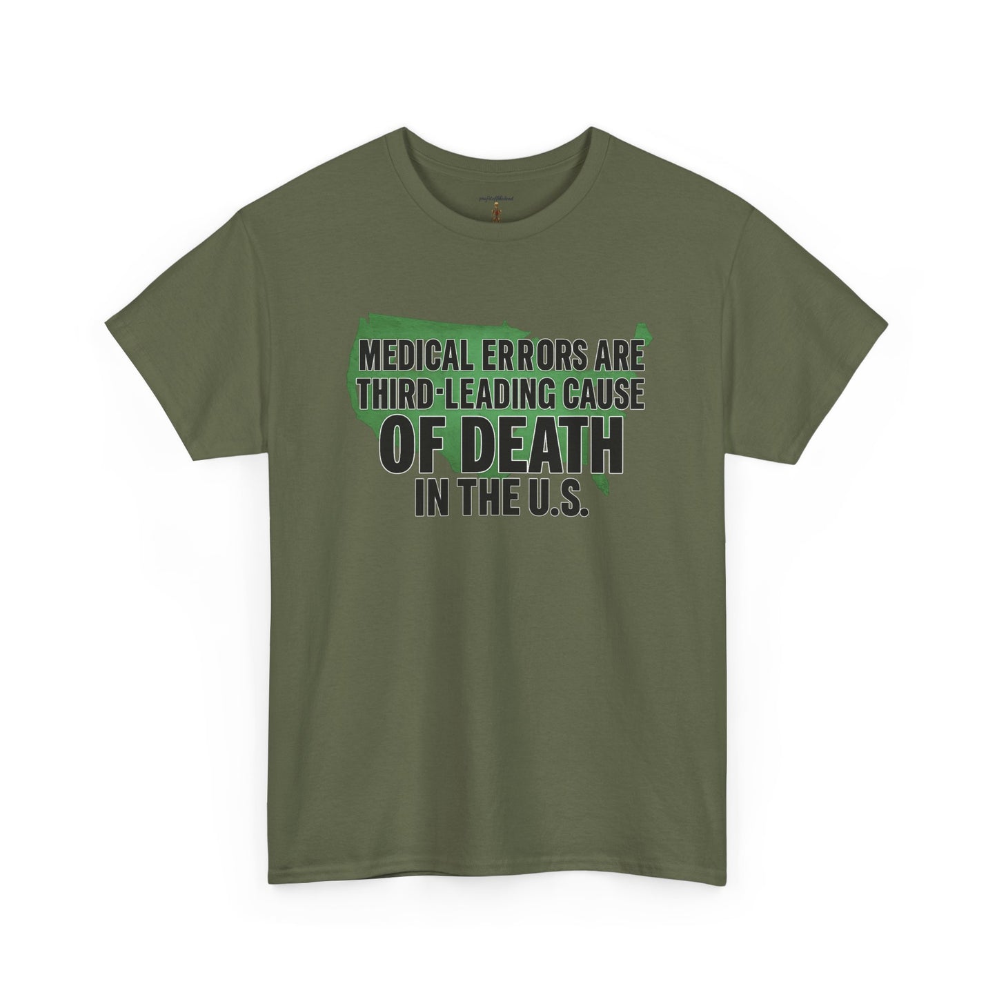 "Medical Errors" Unisex Heavy Cotton Tee