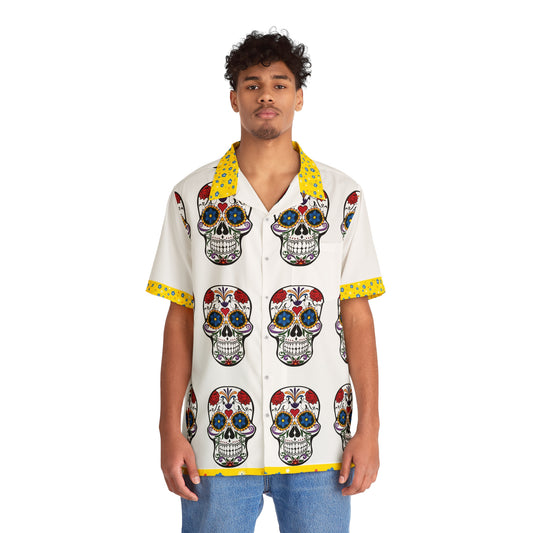 "Hawaiian Skull II" Men's Shirt