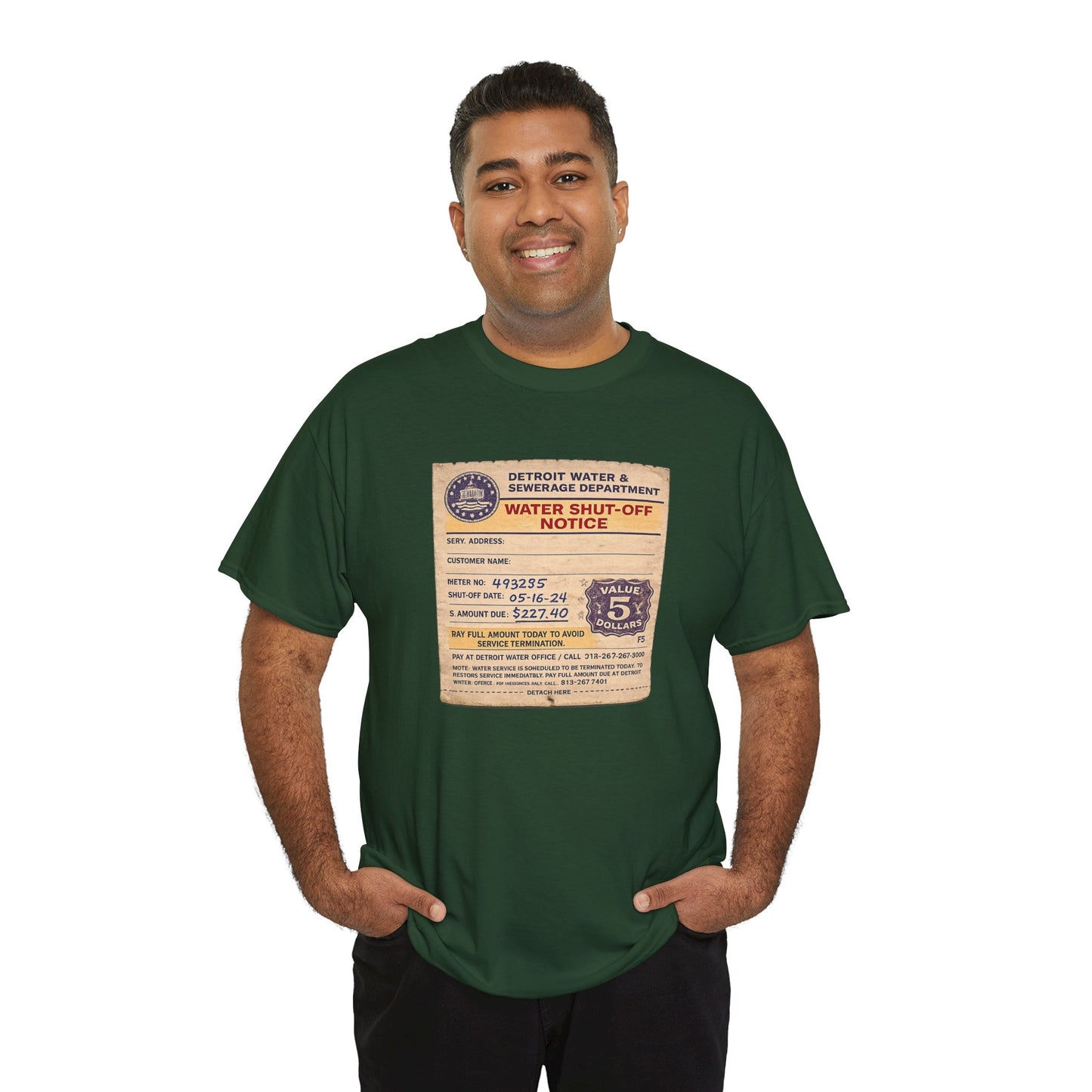 "WATER SHUT-OFF NOTICE" Tee