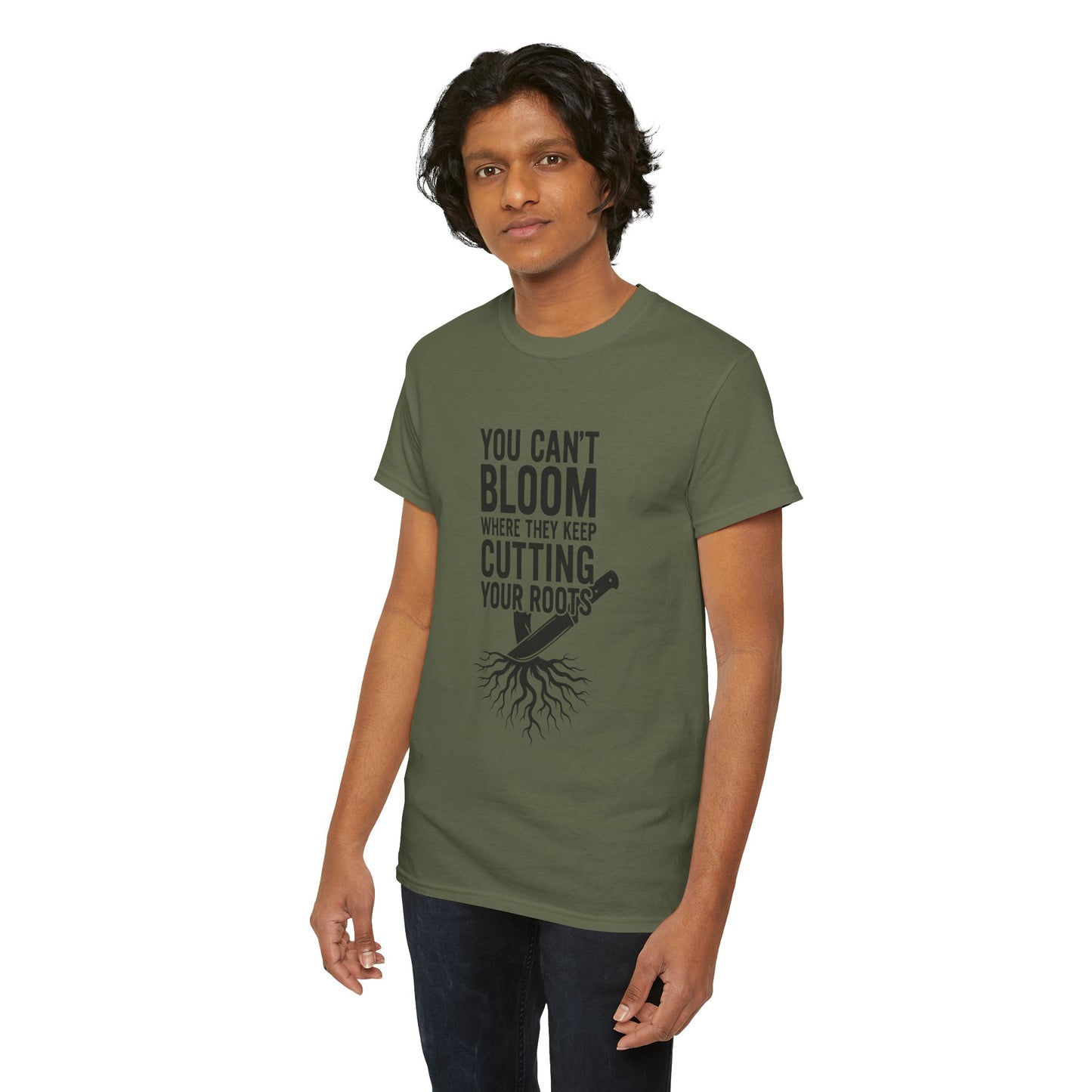 "Cutting Roots" Unisex Heavy Cotton Tee