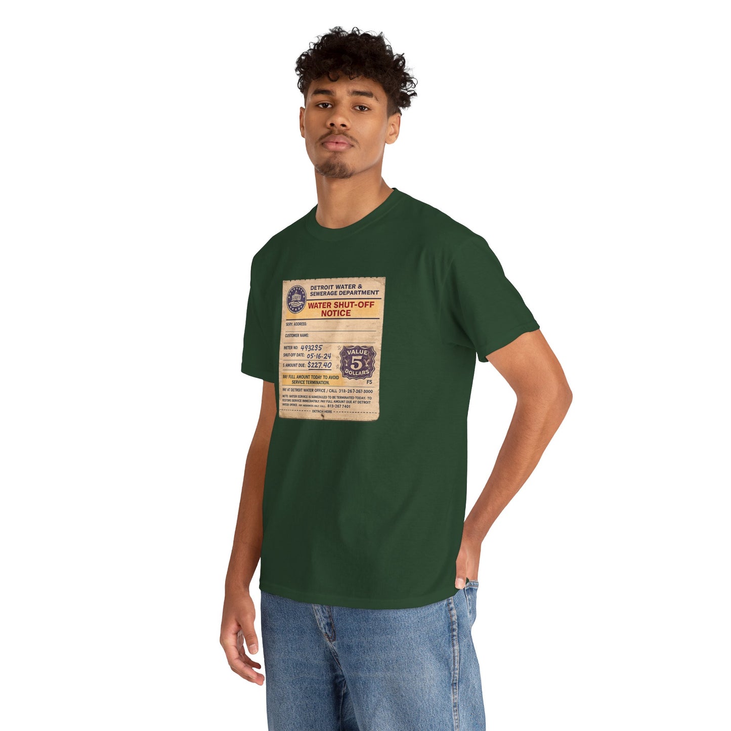 "WATER SHUT-OFF NOTICE" Tee