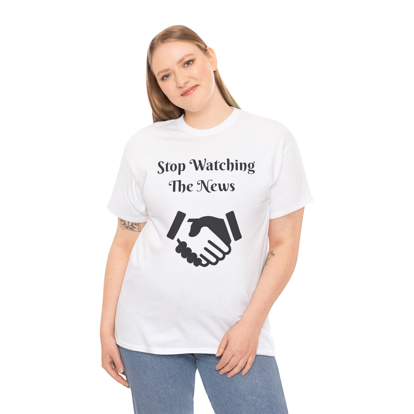 "The News" Unisex Heavy Cotton Tee