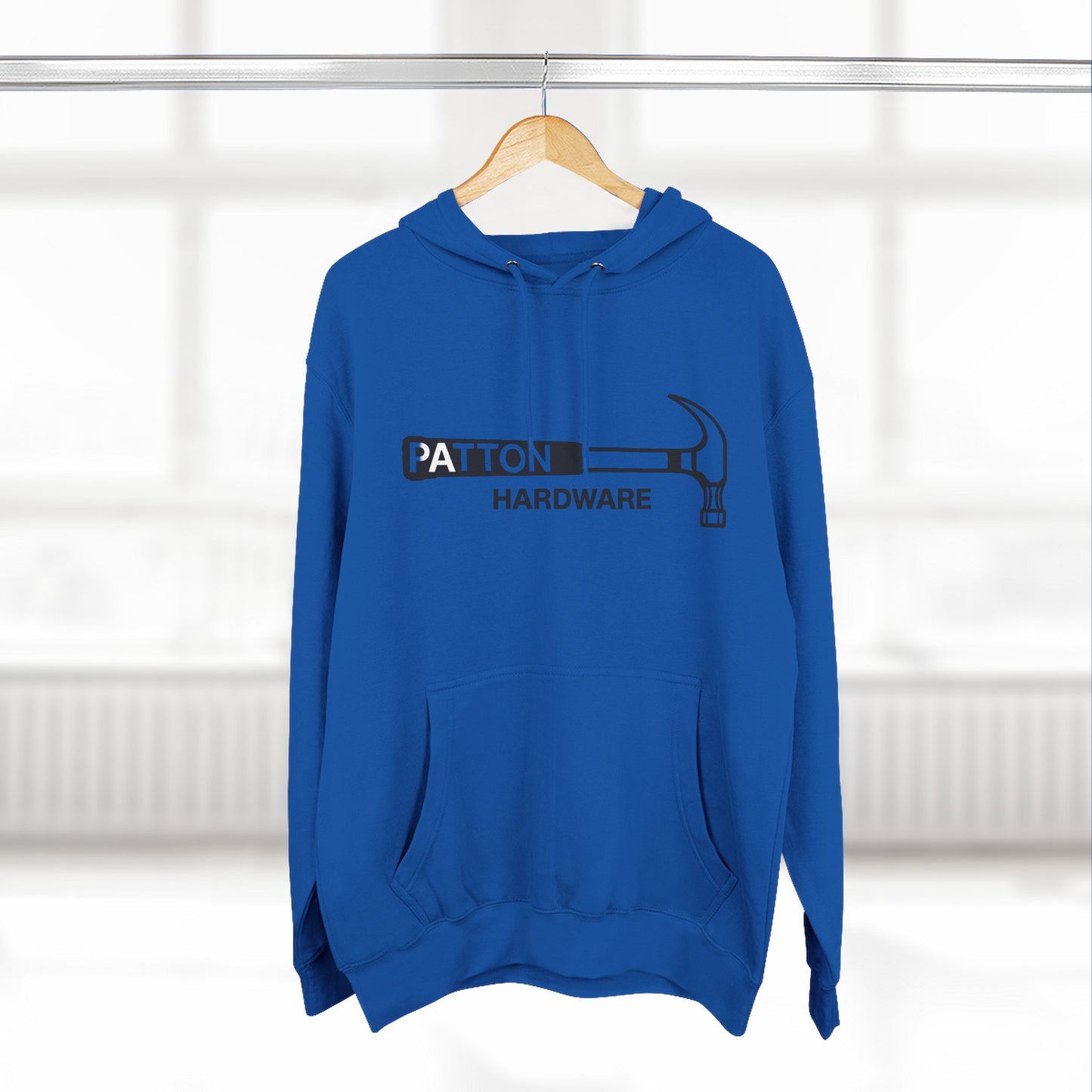 “Patton Hardware” Fleece Hoodie