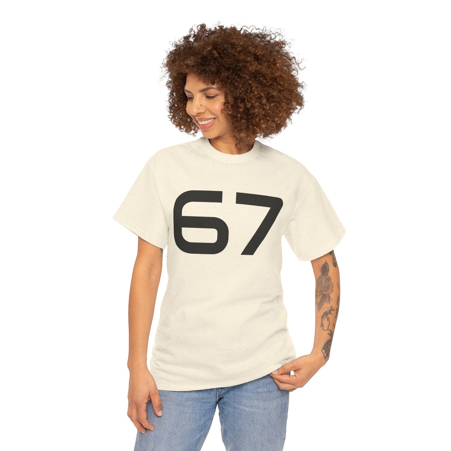 "6 7" Unisex Heavy Cotton Tee