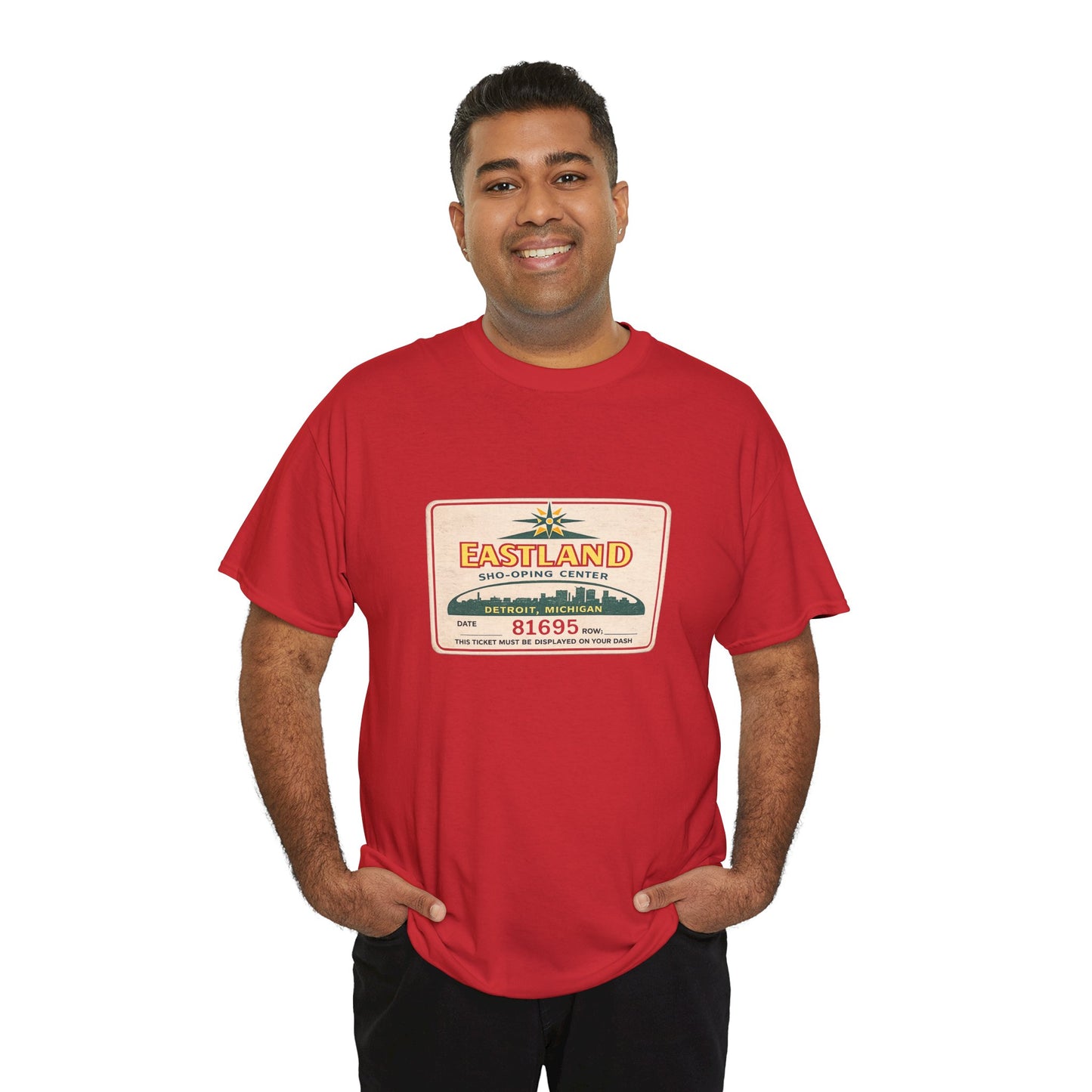 "EASTLAND MALL" Cotton Tee