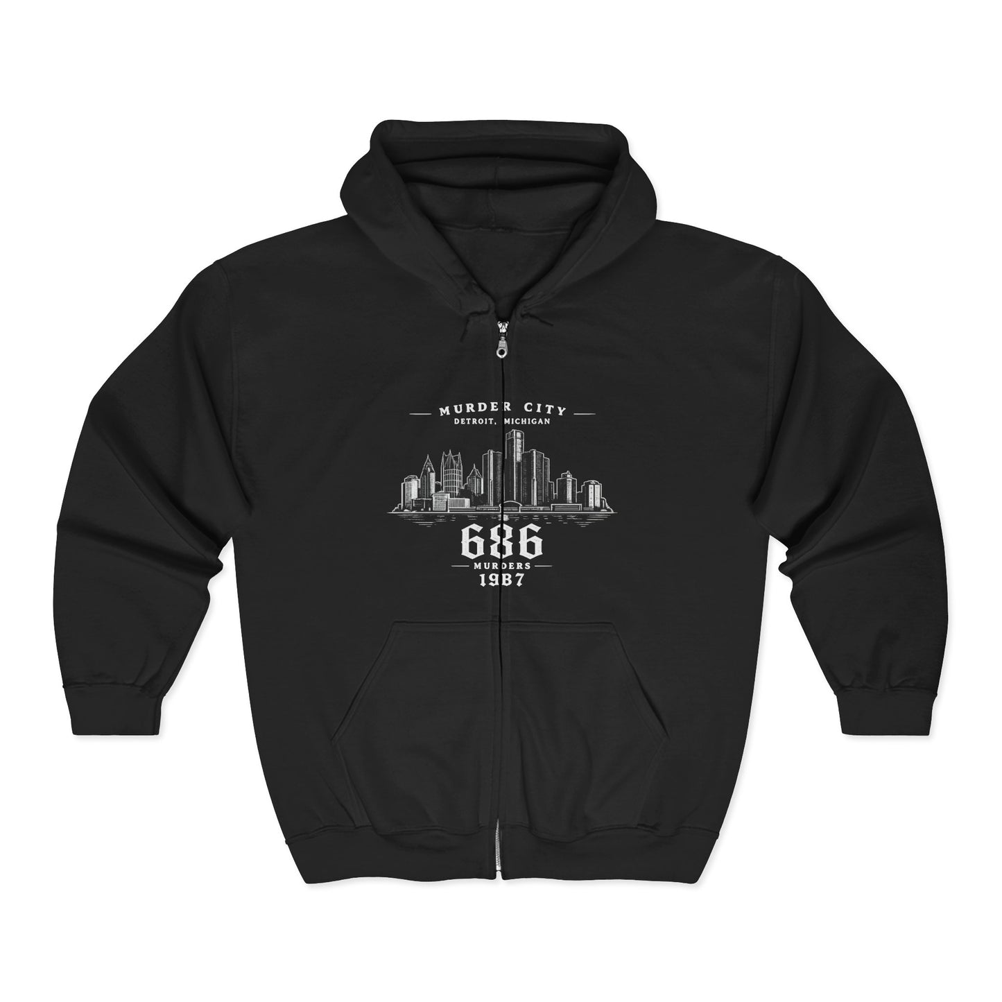 "1987 COLLECTION" Heavy Blend™ Full Zip Hooded Sweatshirt