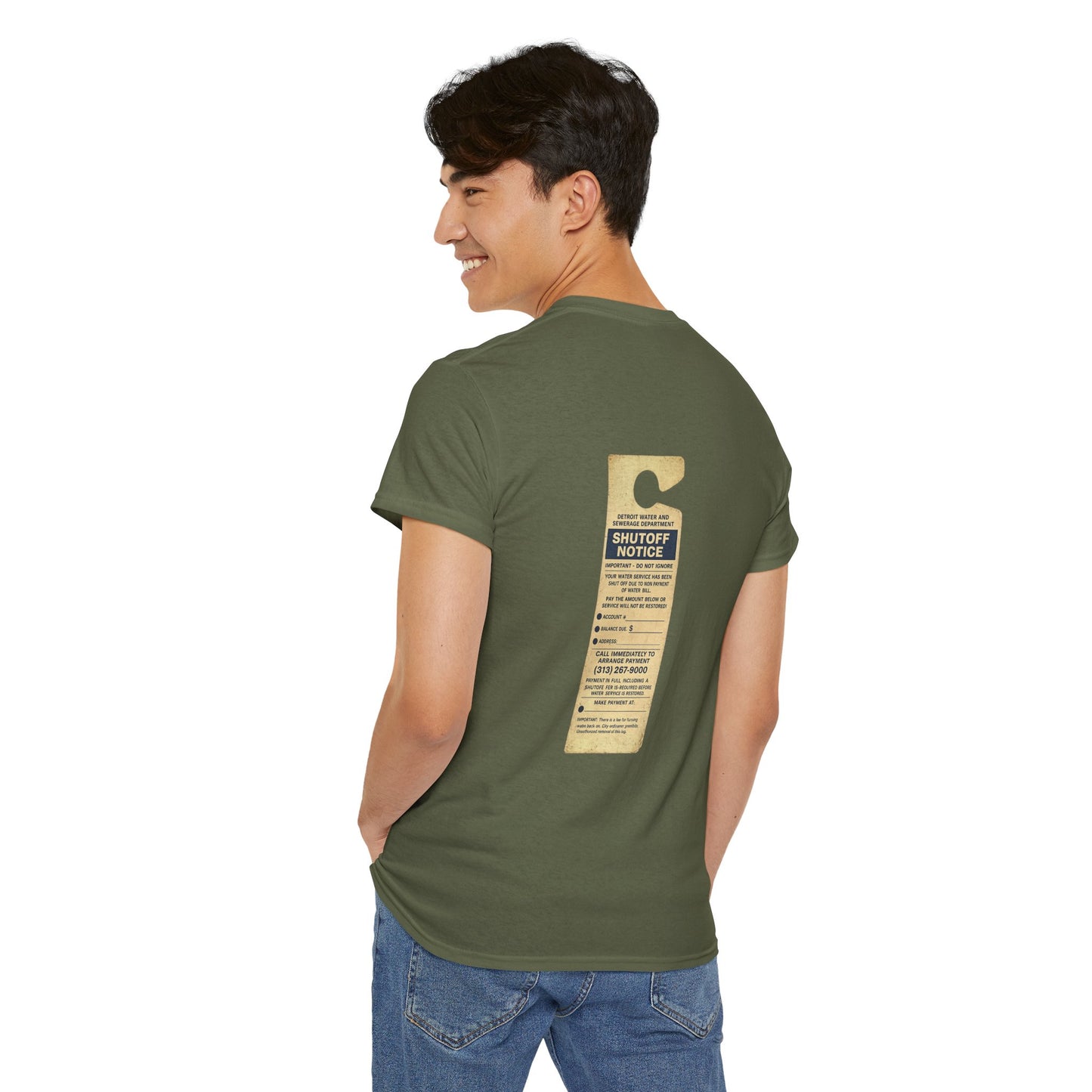 "WATER SHUT-OFF NOTICE" Tee