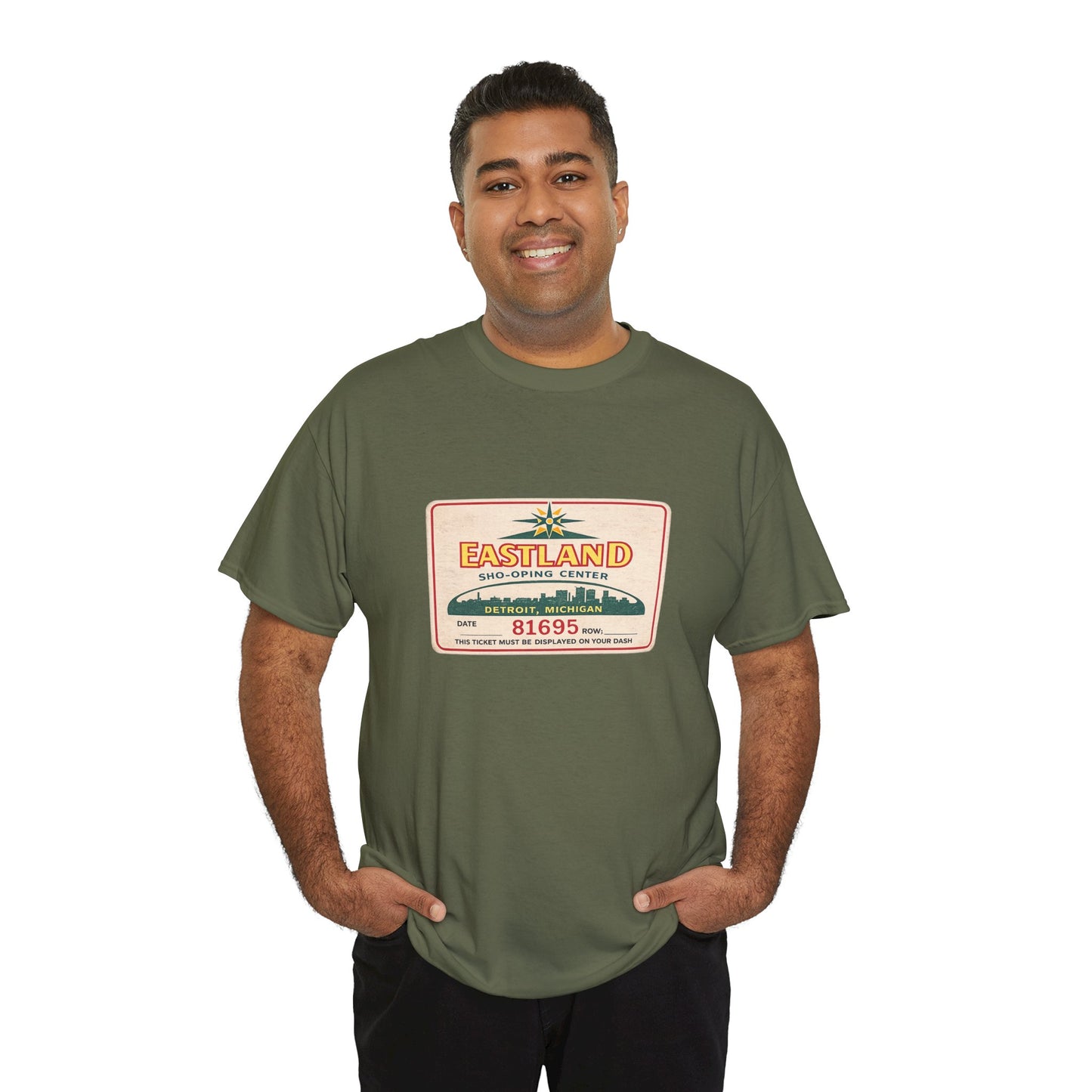 "EASTLAND MALL" Cotton Tee