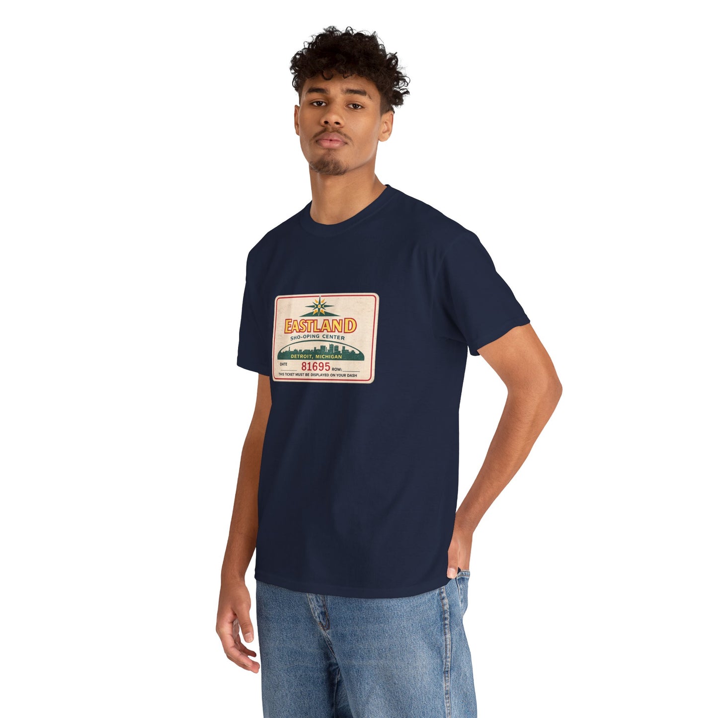"EASTLAND MALL" Cotton Tee