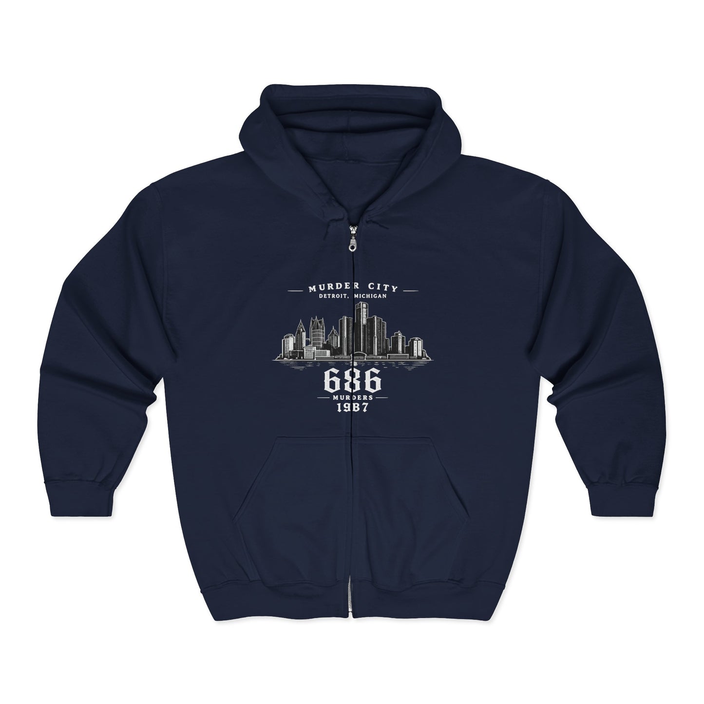 "1987 COLLECTION" Heavy Blend™ Full Zip Hooded Sweatshirt