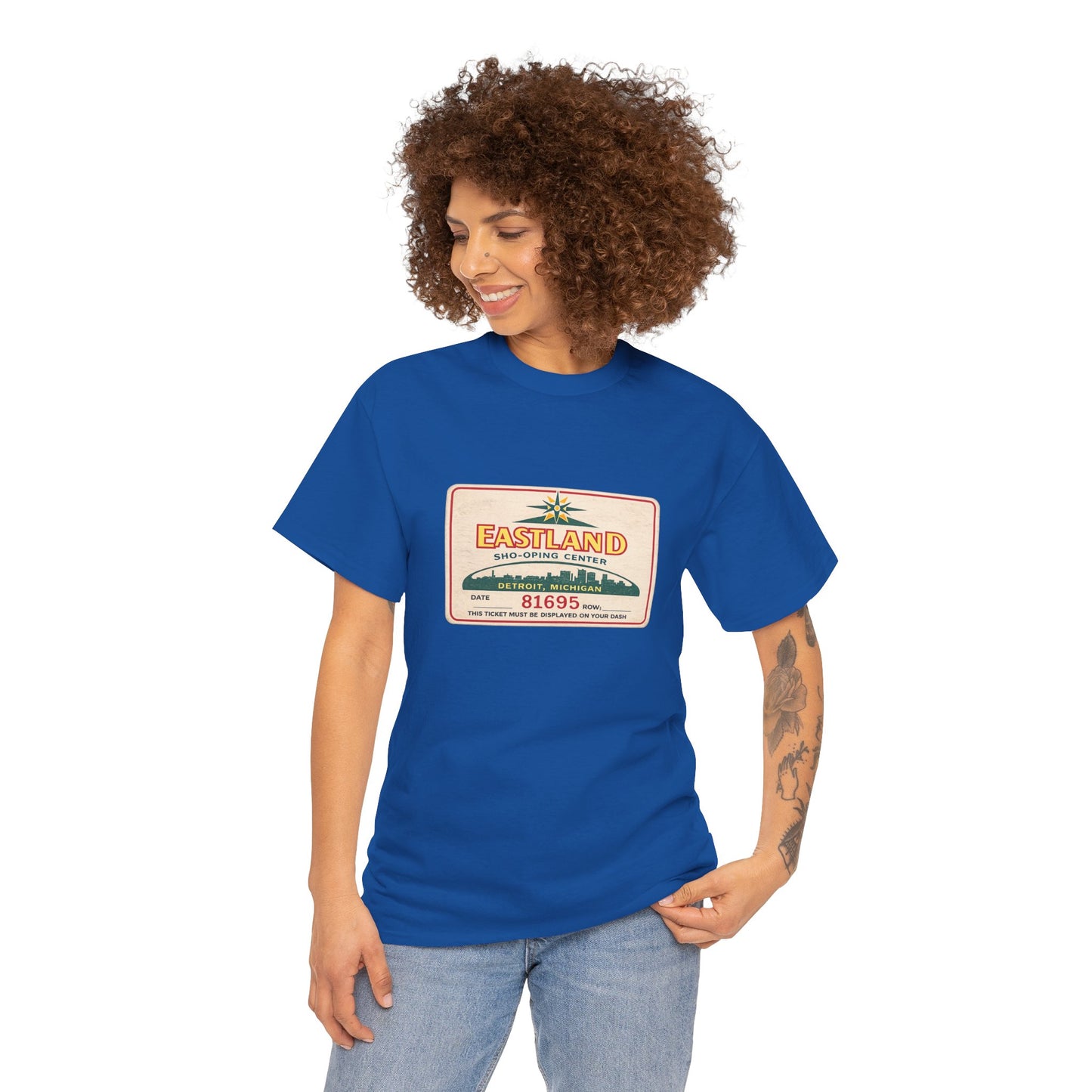 "EASTLAND MALL" Cotton Tee