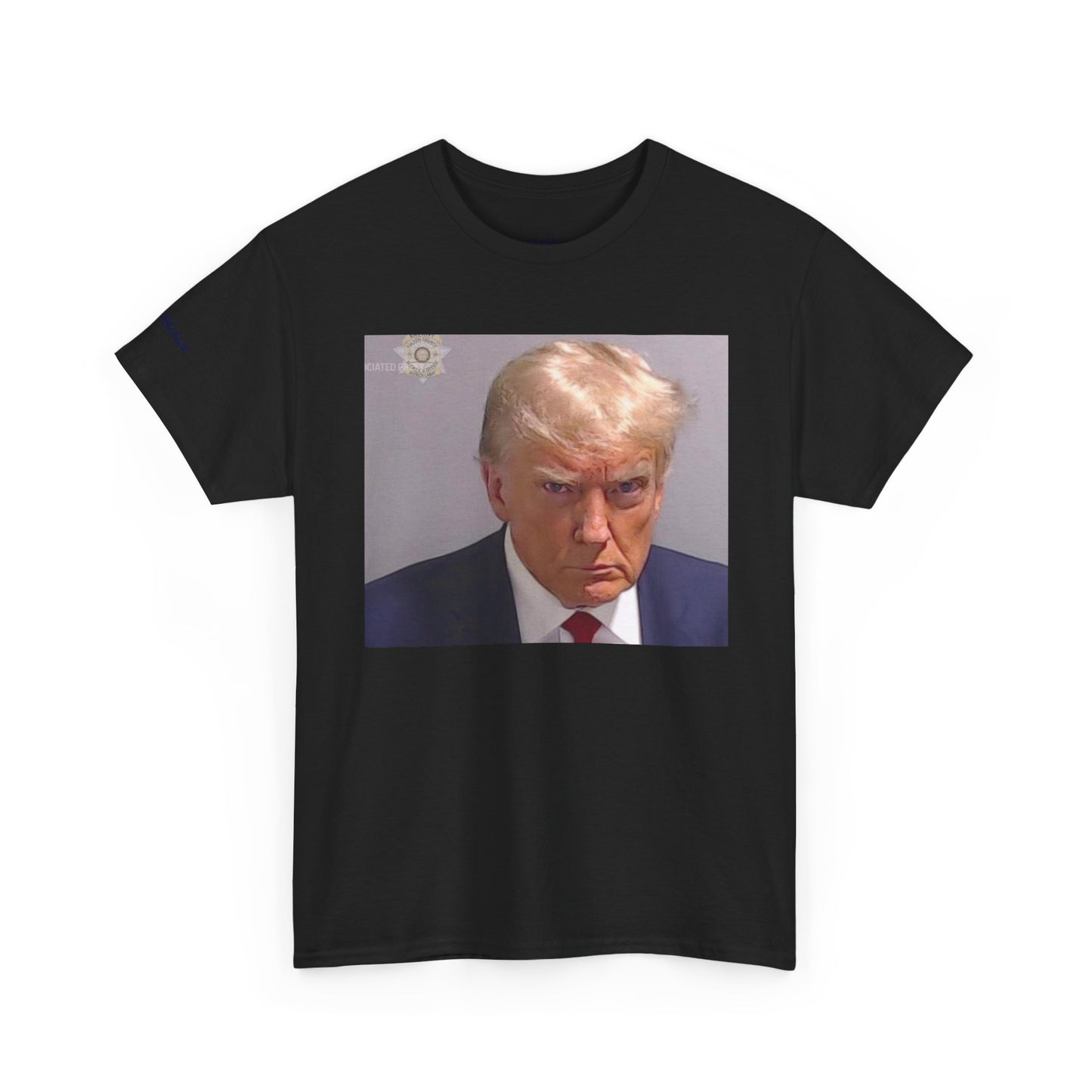 "Mug Shots Trump" Unisex Heavy Cotton Tee