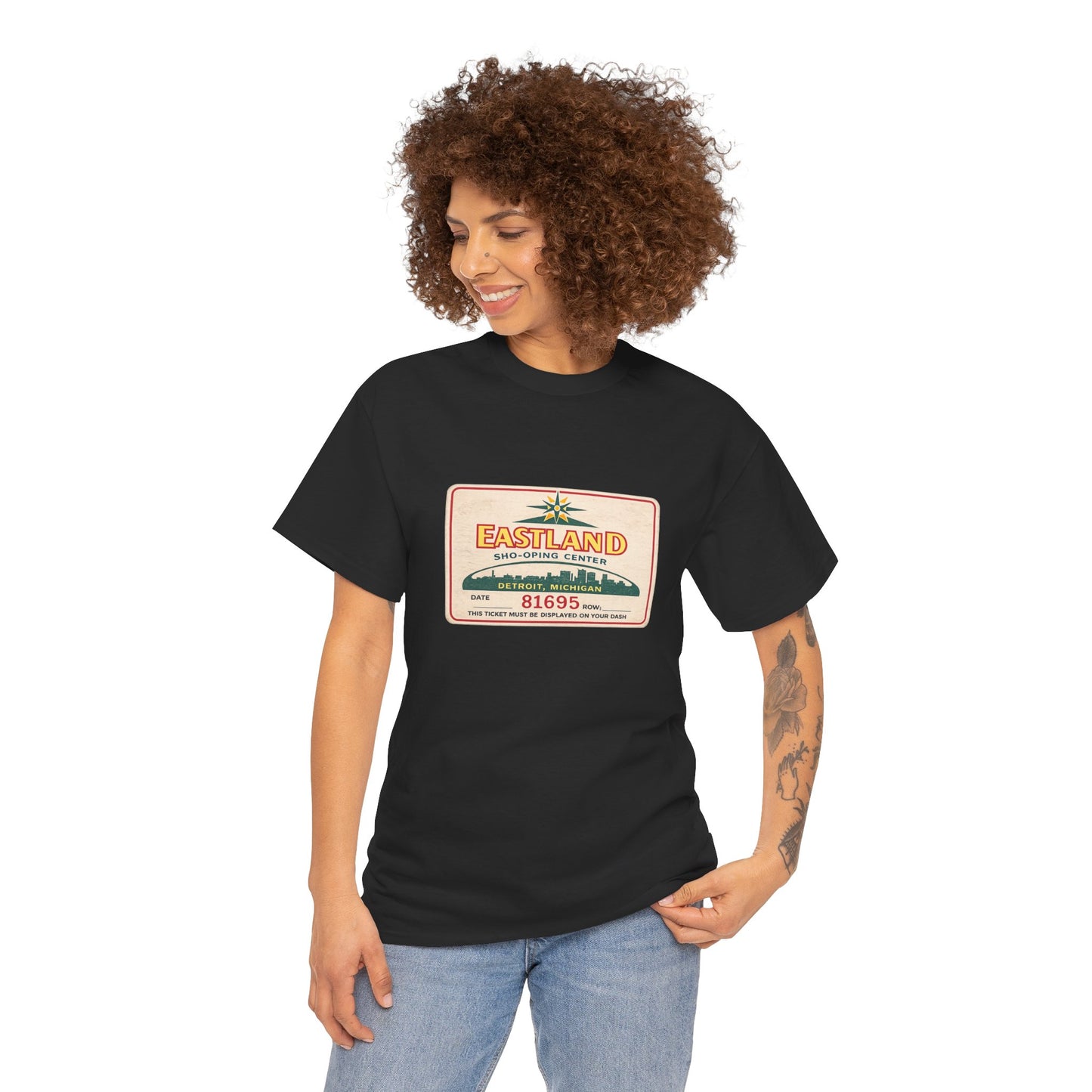 "EASTLAND MALL" Cotton Tee
