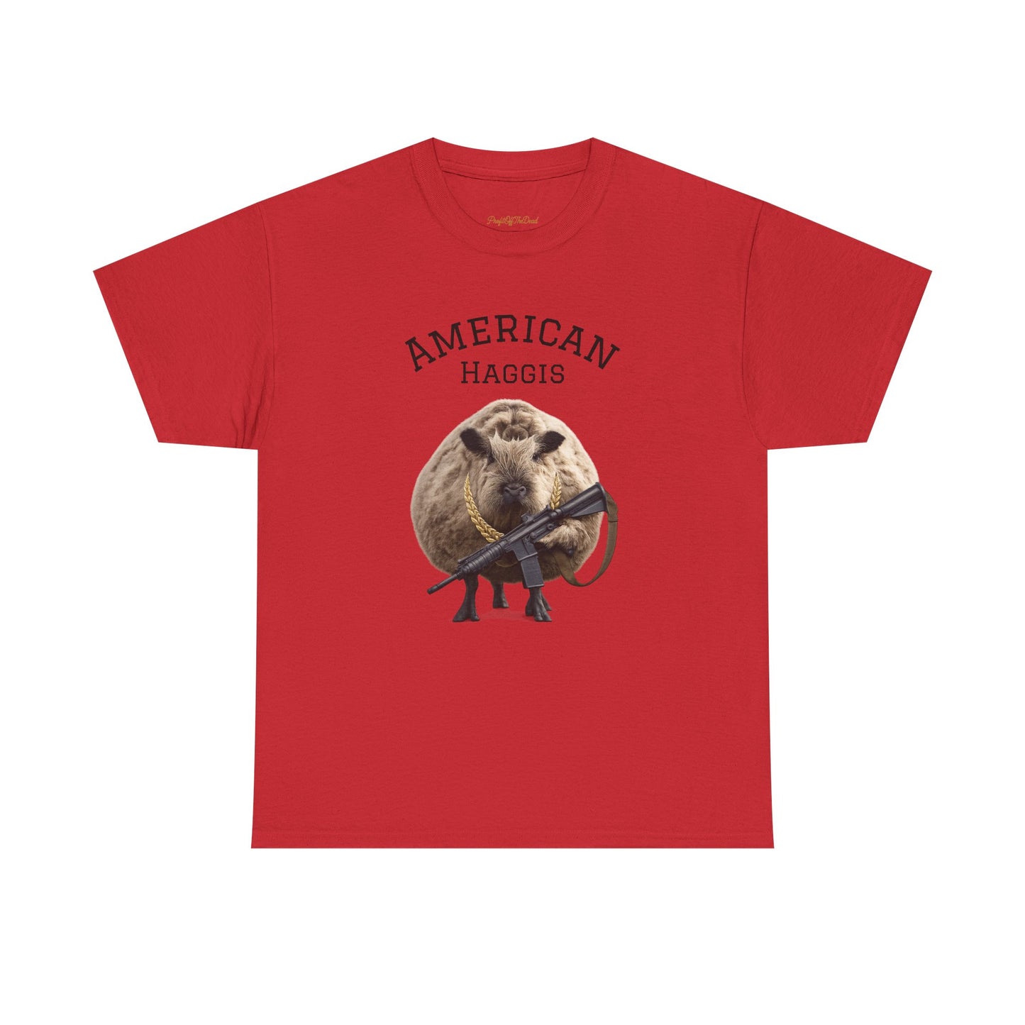 "American Haggis" Heavy Cotton Tee