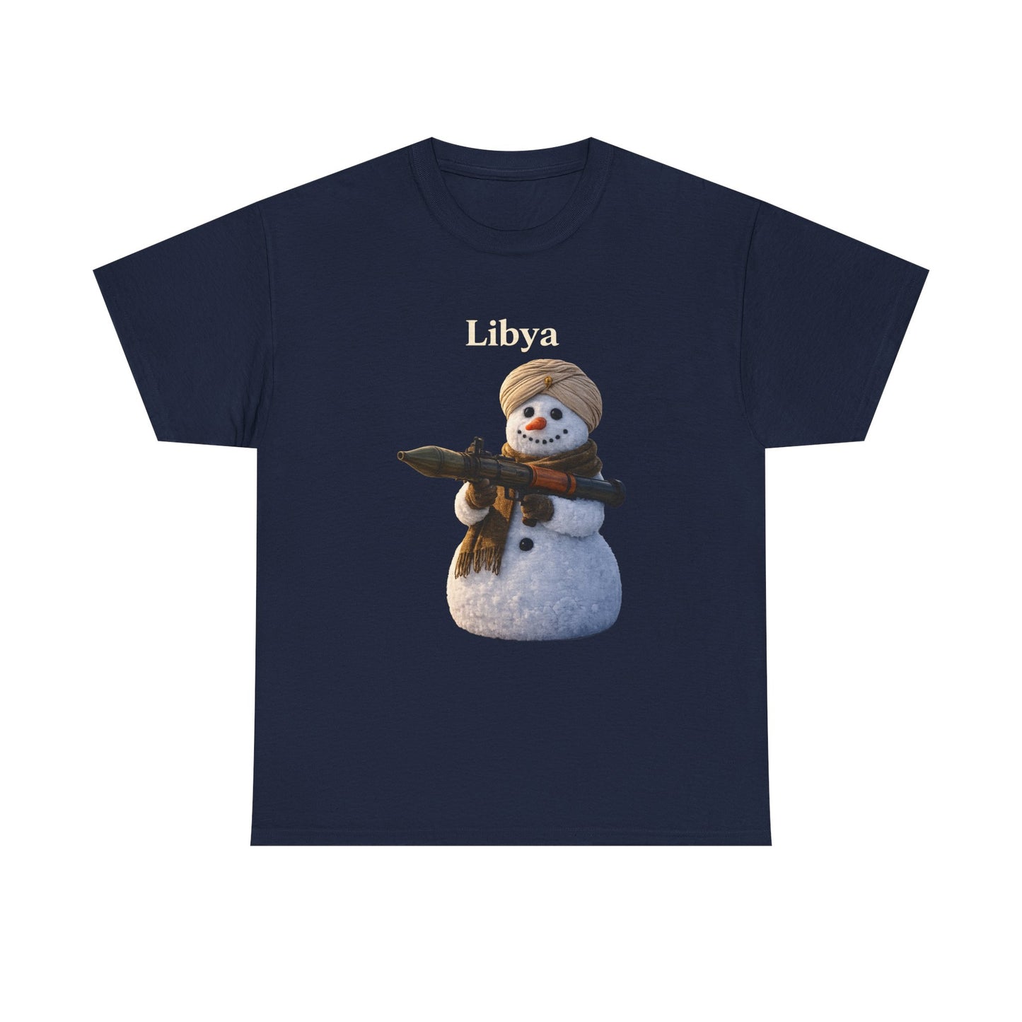“From America to Libya” Cotton Tee