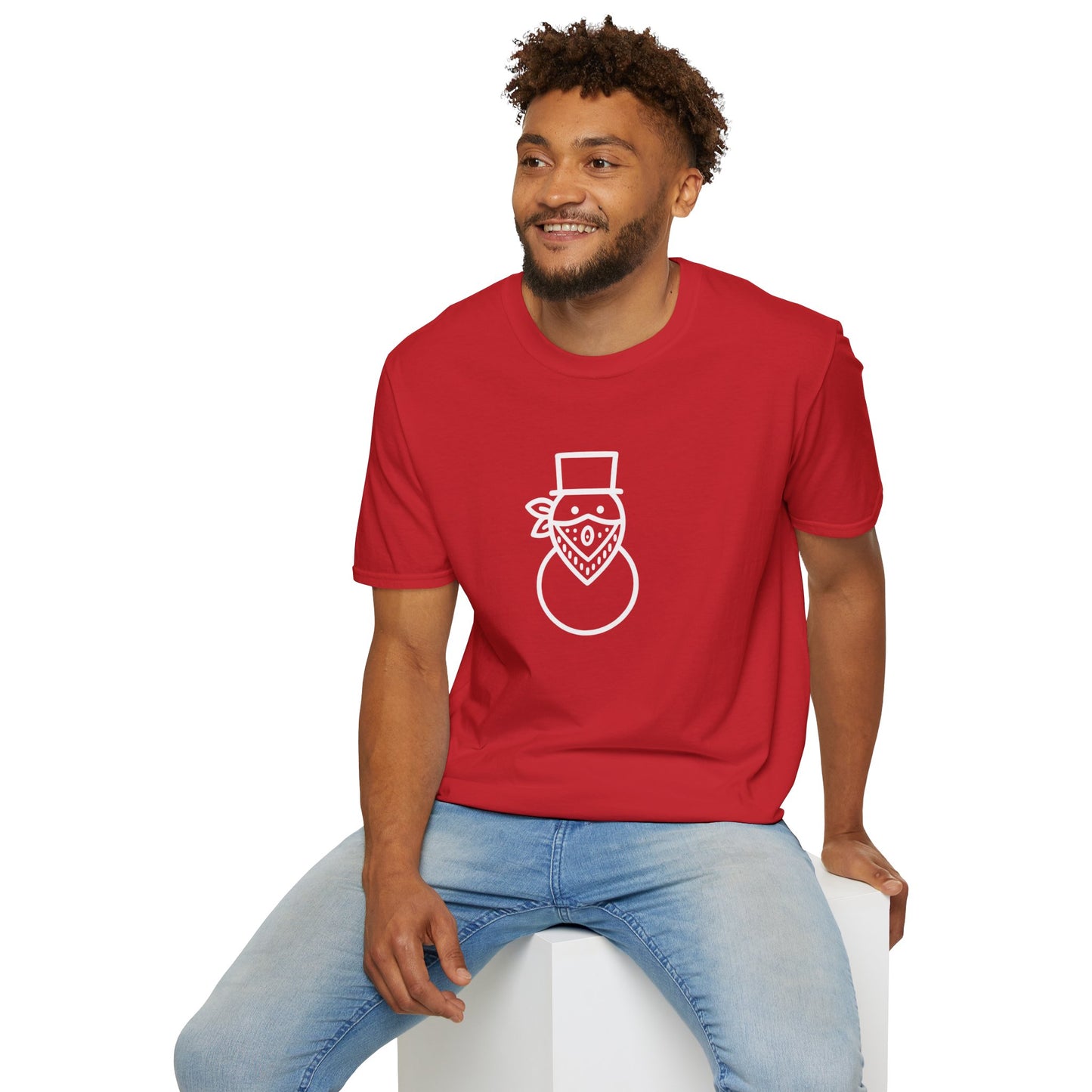 "Snowman" Softstyle T-Shirt