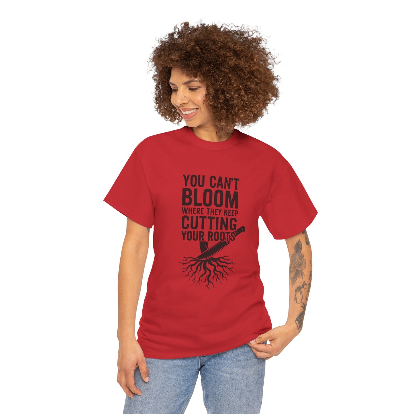 "Cutting Roots" Unisex Heavy Cotton Tee