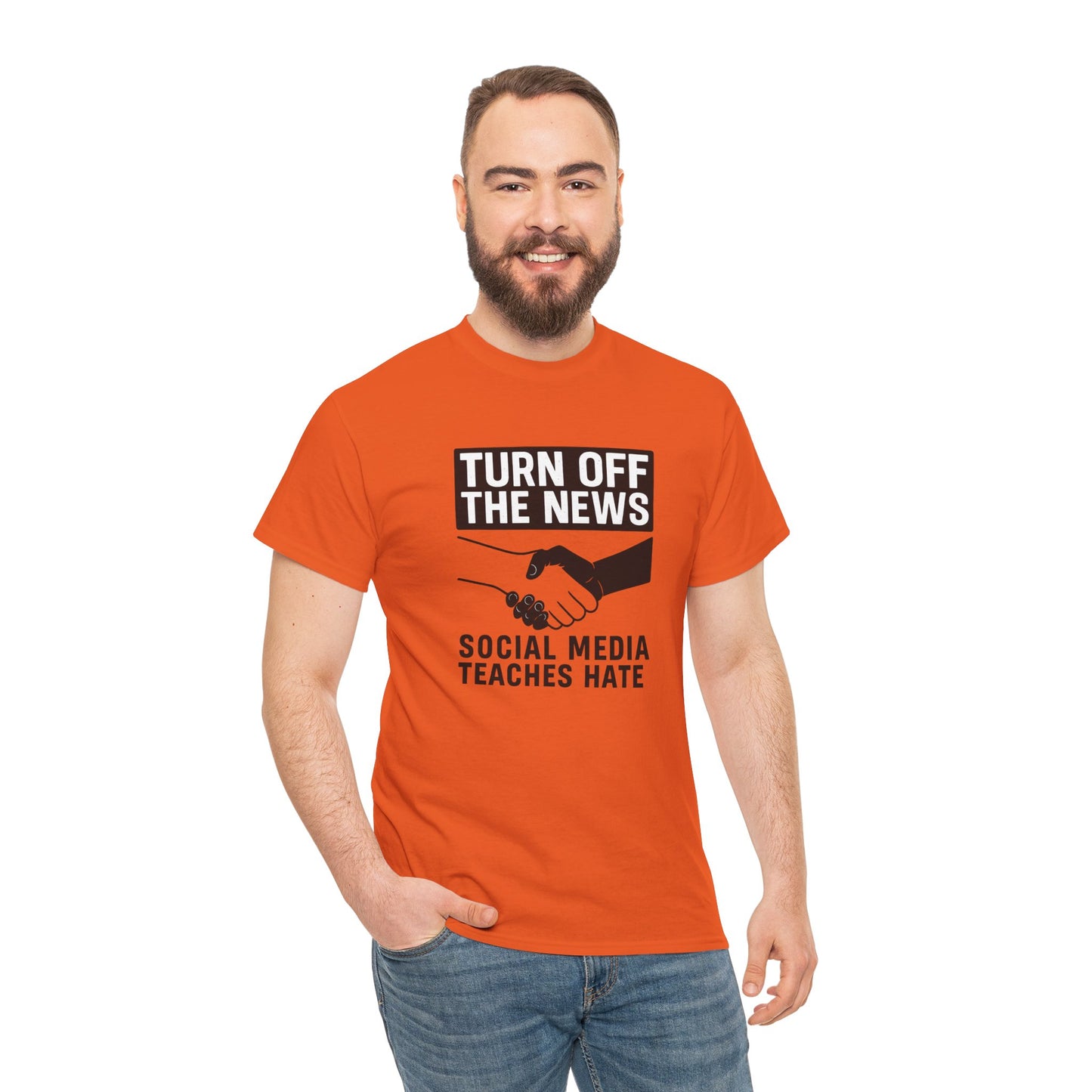 "No News" Unisex Heavy Cotton Tee