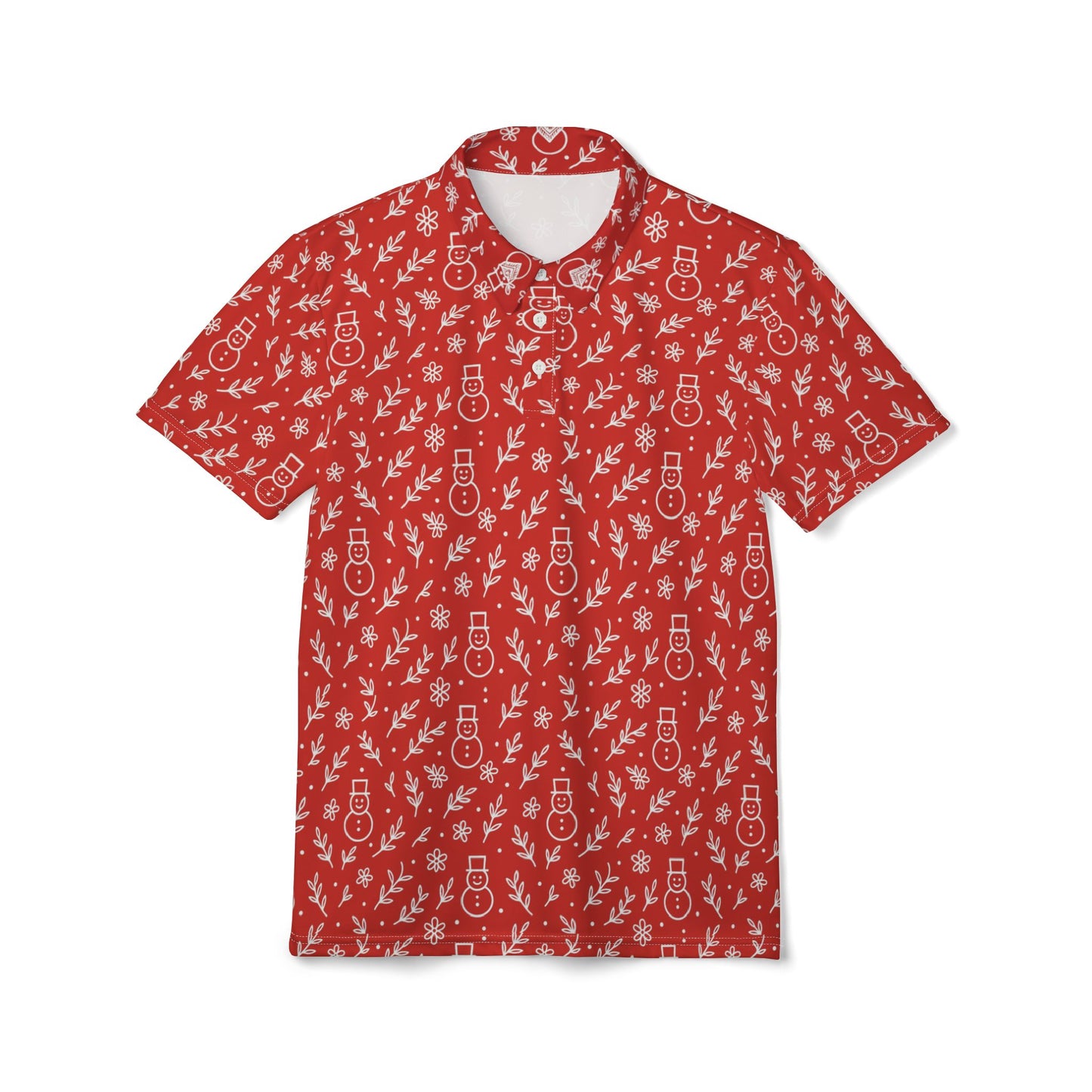 "Snowman" Polo Shirt