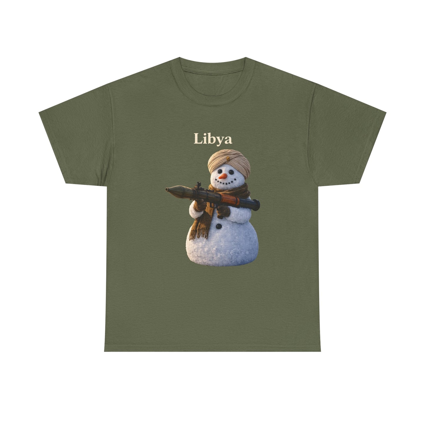 “From America to Libya” Cotton Tee