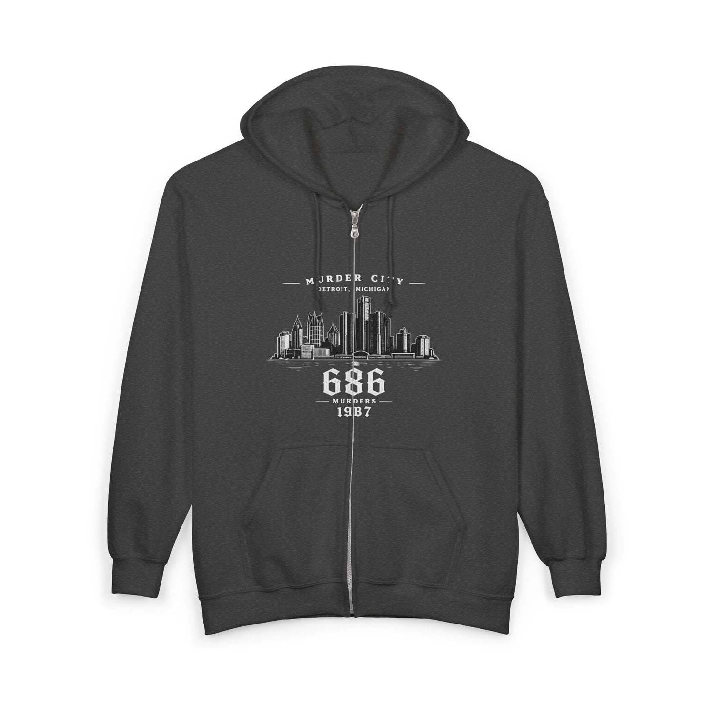 "1987 COLLECTION" Heavy Blend™ Full Zip Hooded Sweatshirt