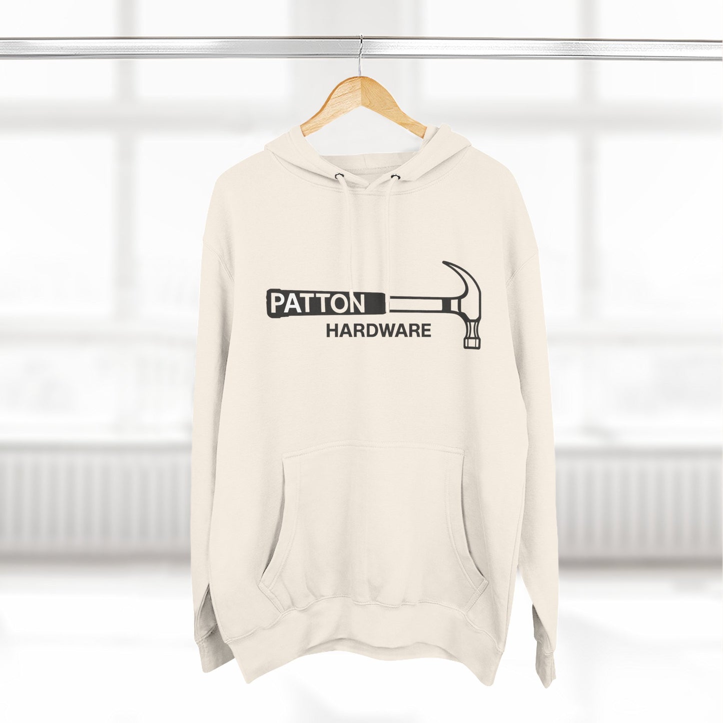 “Patton Hardware” Fleece Hoodie