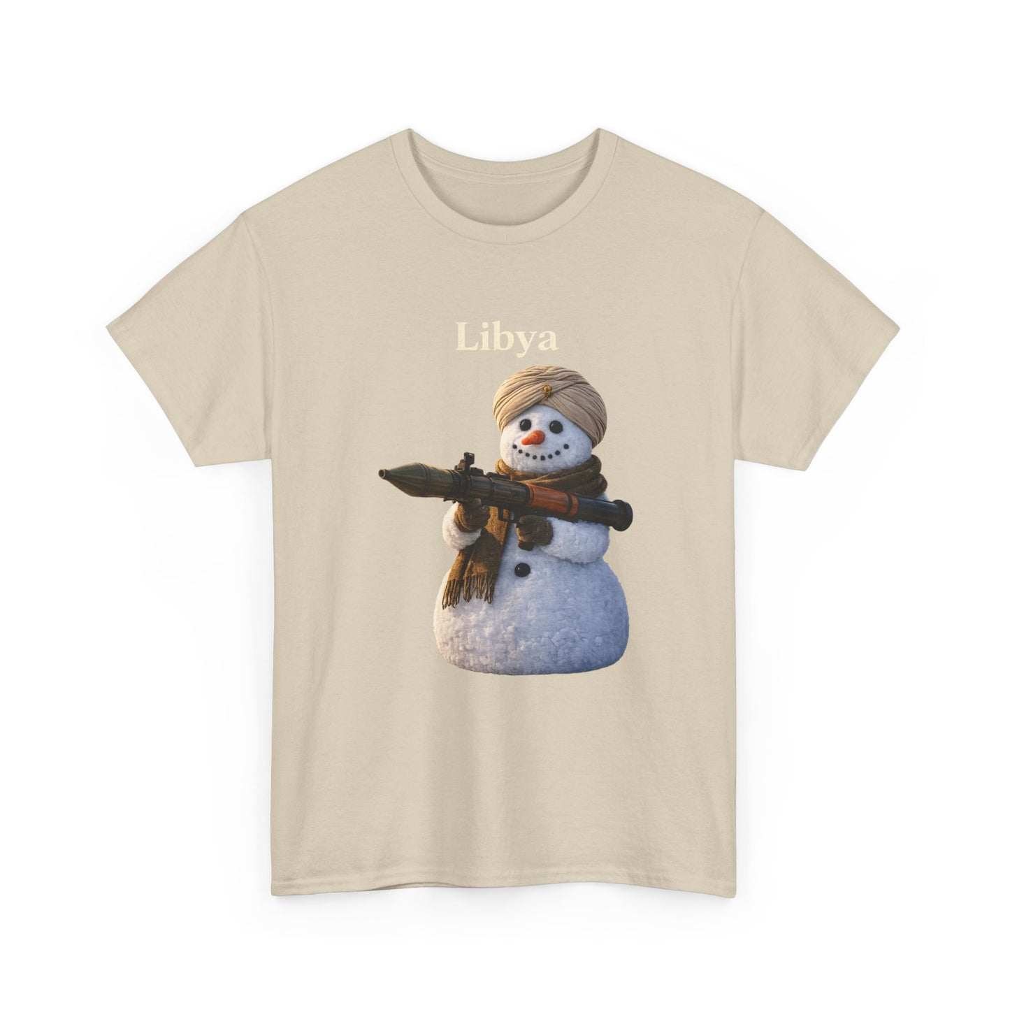 “From America to Libya” Cotton Tee