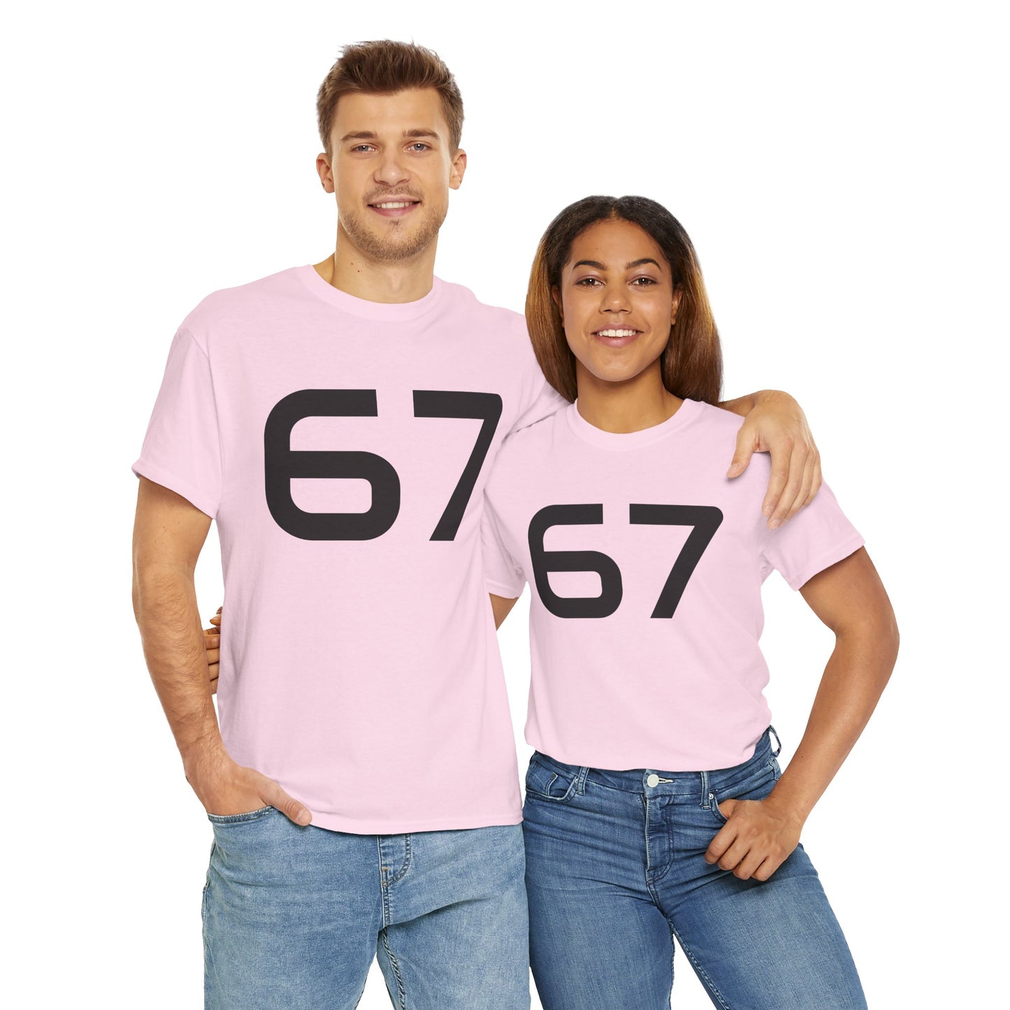 "6 7" Unisex Heavy Cotton Tee