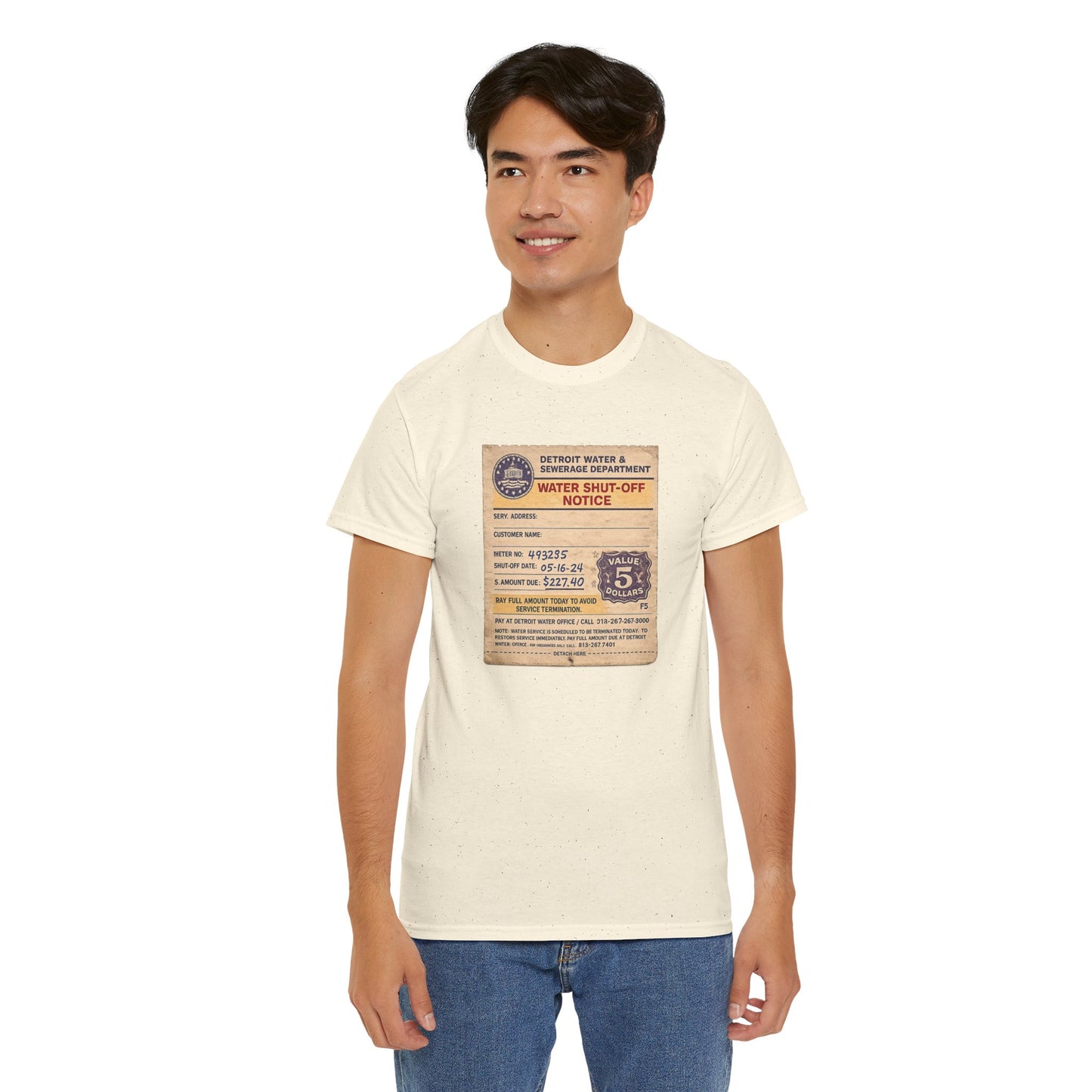 "WATER SHUT-OFF NOTICE" Tee