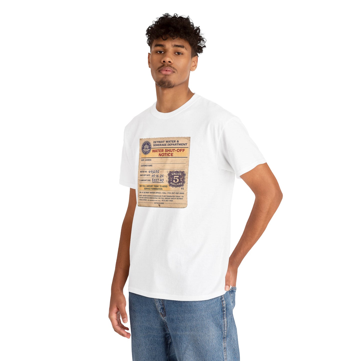 "WATER SHUT-OFF NOTICE" Tee