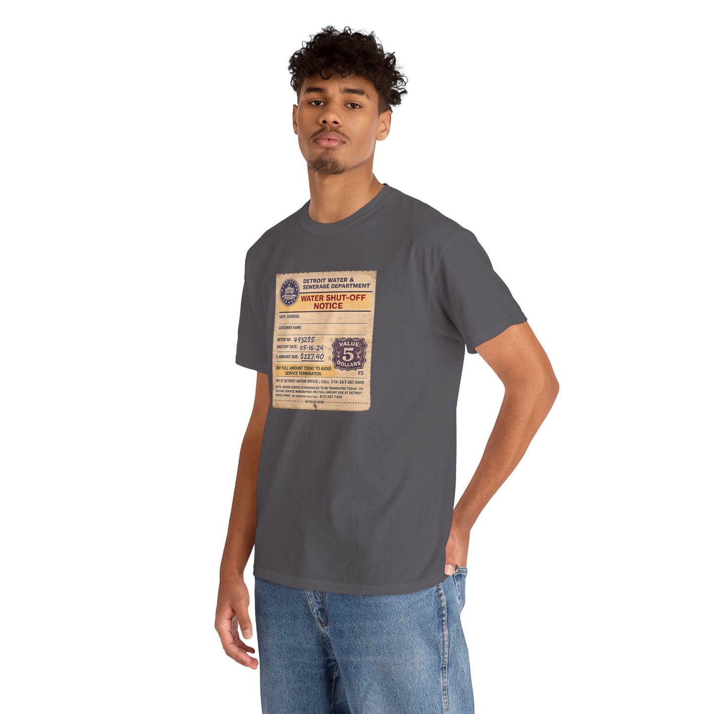 "WATER SHUT-OFF NOTICE" Tee