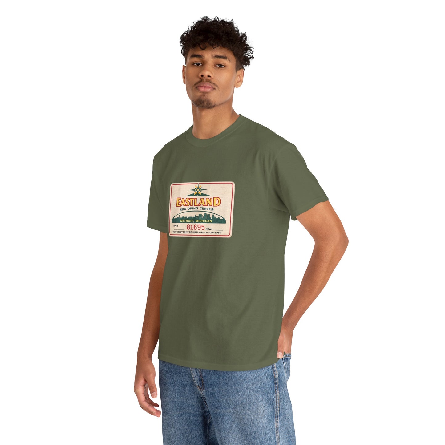 "EASTLAND MALL" Cotton Tee