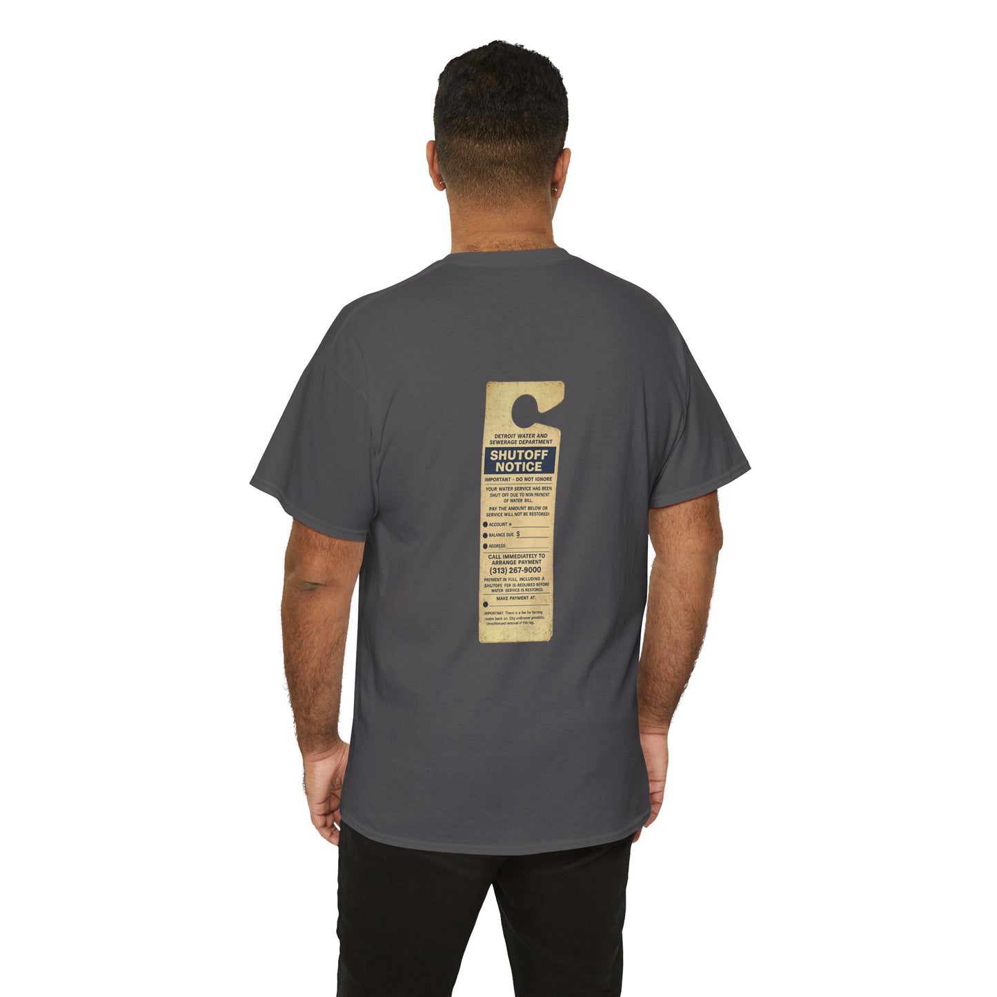 "WATER SHUT-OFF NOTICE" Tee