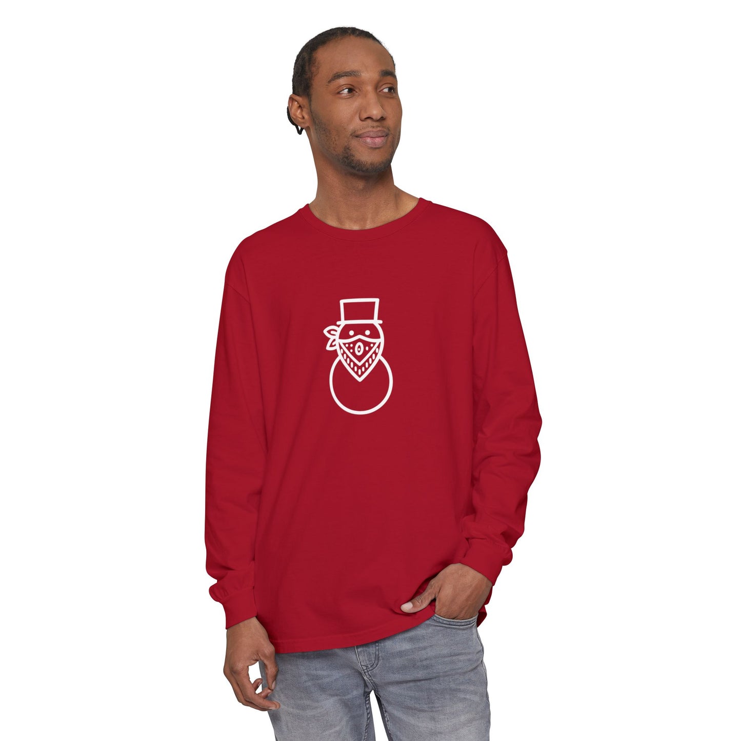"Snowman" Long Sleeve T-Shirt
