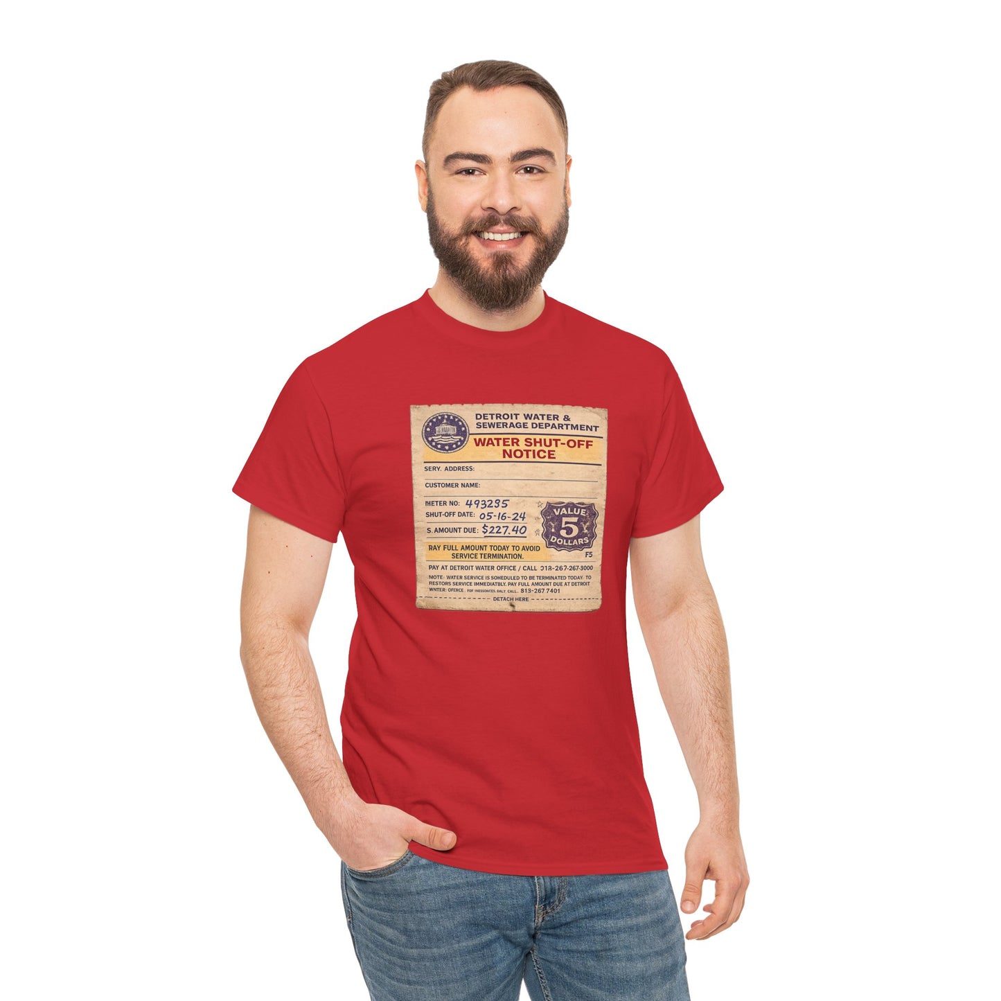 "WATER SHUT-OFF NOTICE" Tee