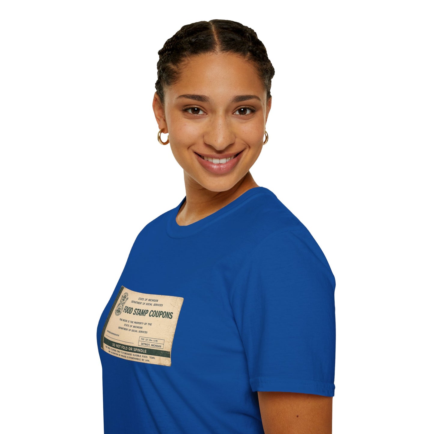 "FOOD STAMP BOOK" T-Shirt