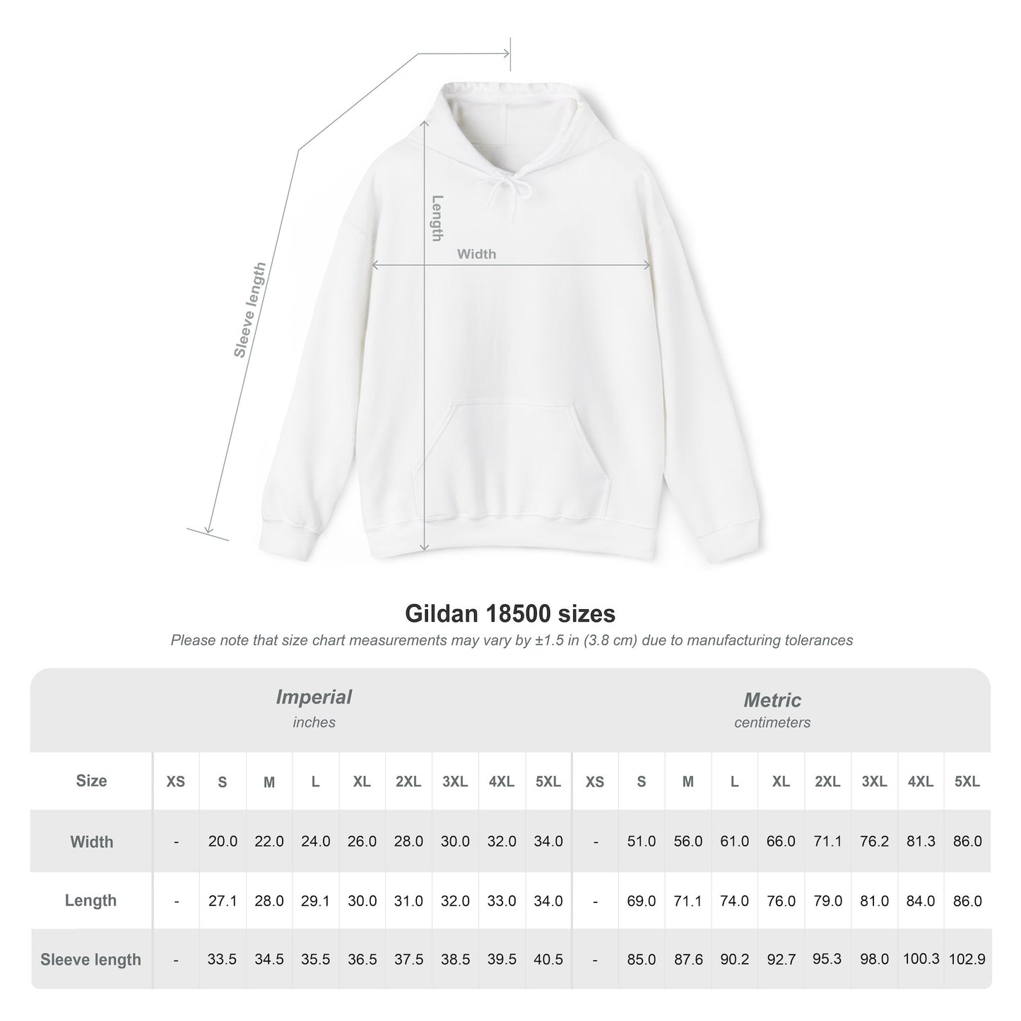 "DETROIT 1701 – STILL HERE" Hooded Sweatshirt