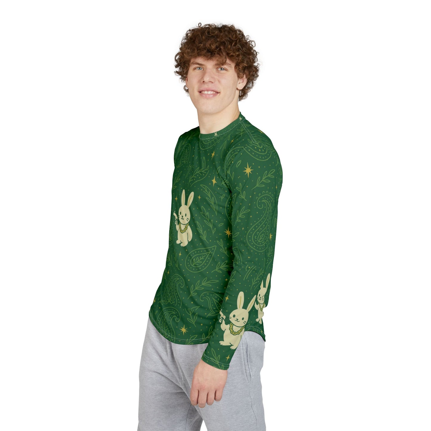 "Coney" Men's Long Sleeve Shirt (UV Protection )