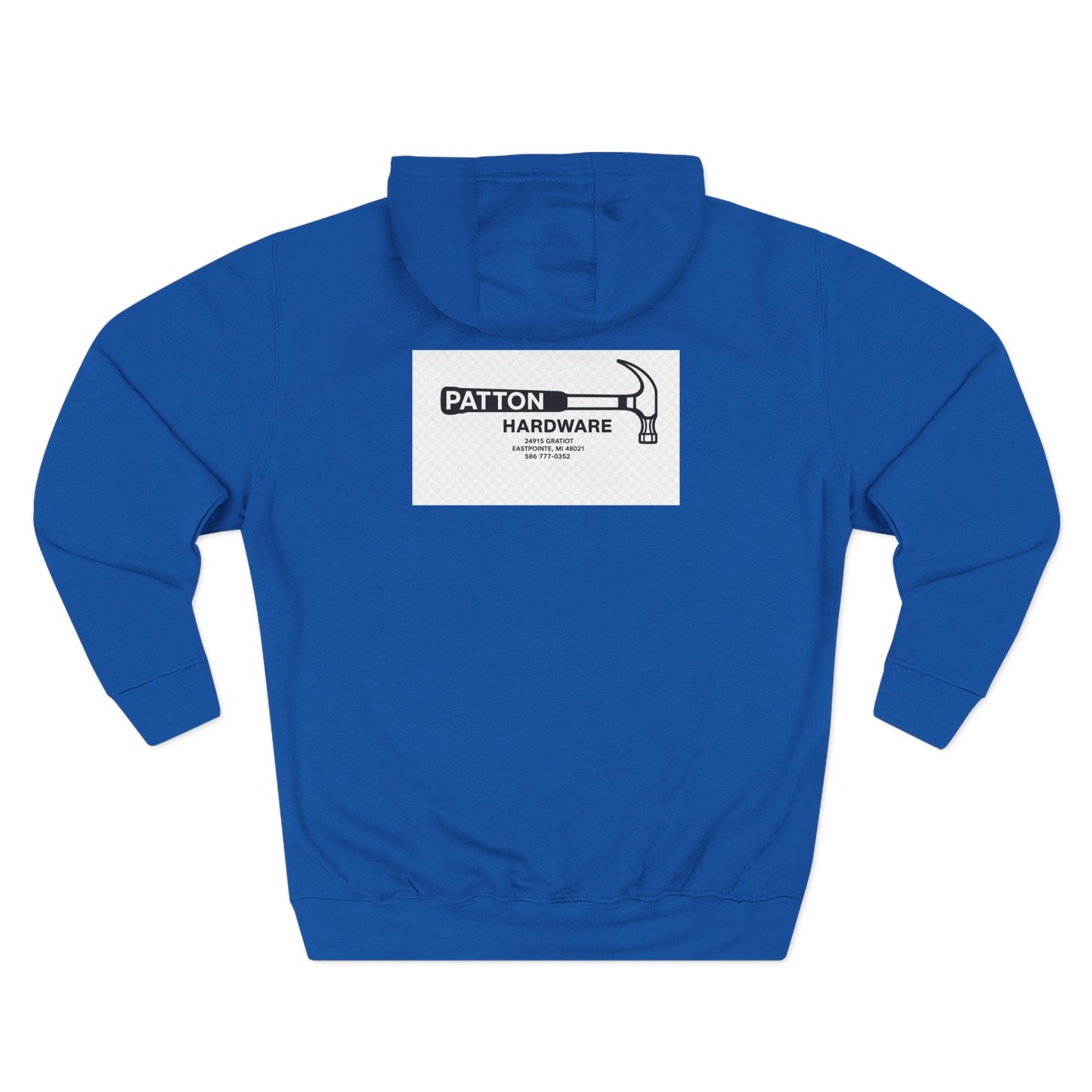 “Patton Hardware” Fleece Hoodie