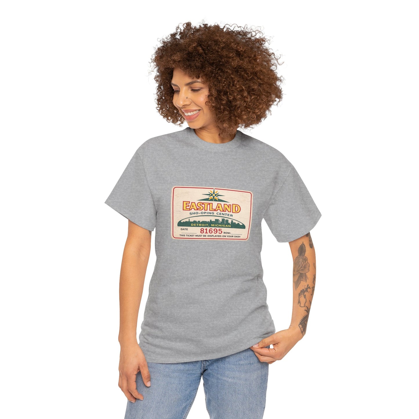 "EASTLAND MALL" Cotton Tee