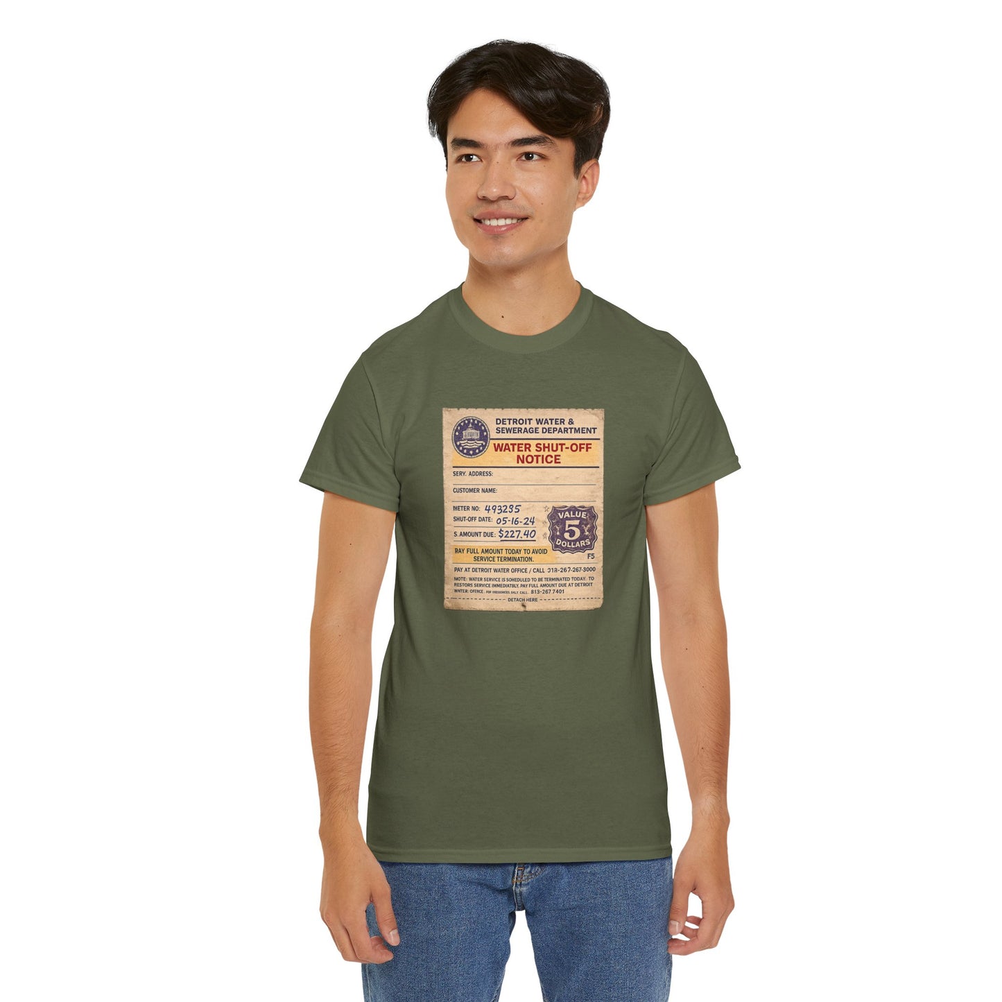 "WATER SHUT-OFF NOTICE" Tee