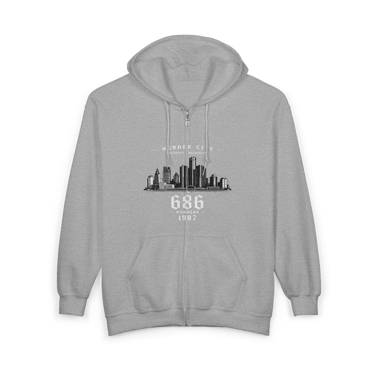 "1987 COLLECTION" Heavy Blend™ Full Zip Hooded Sweatshirt