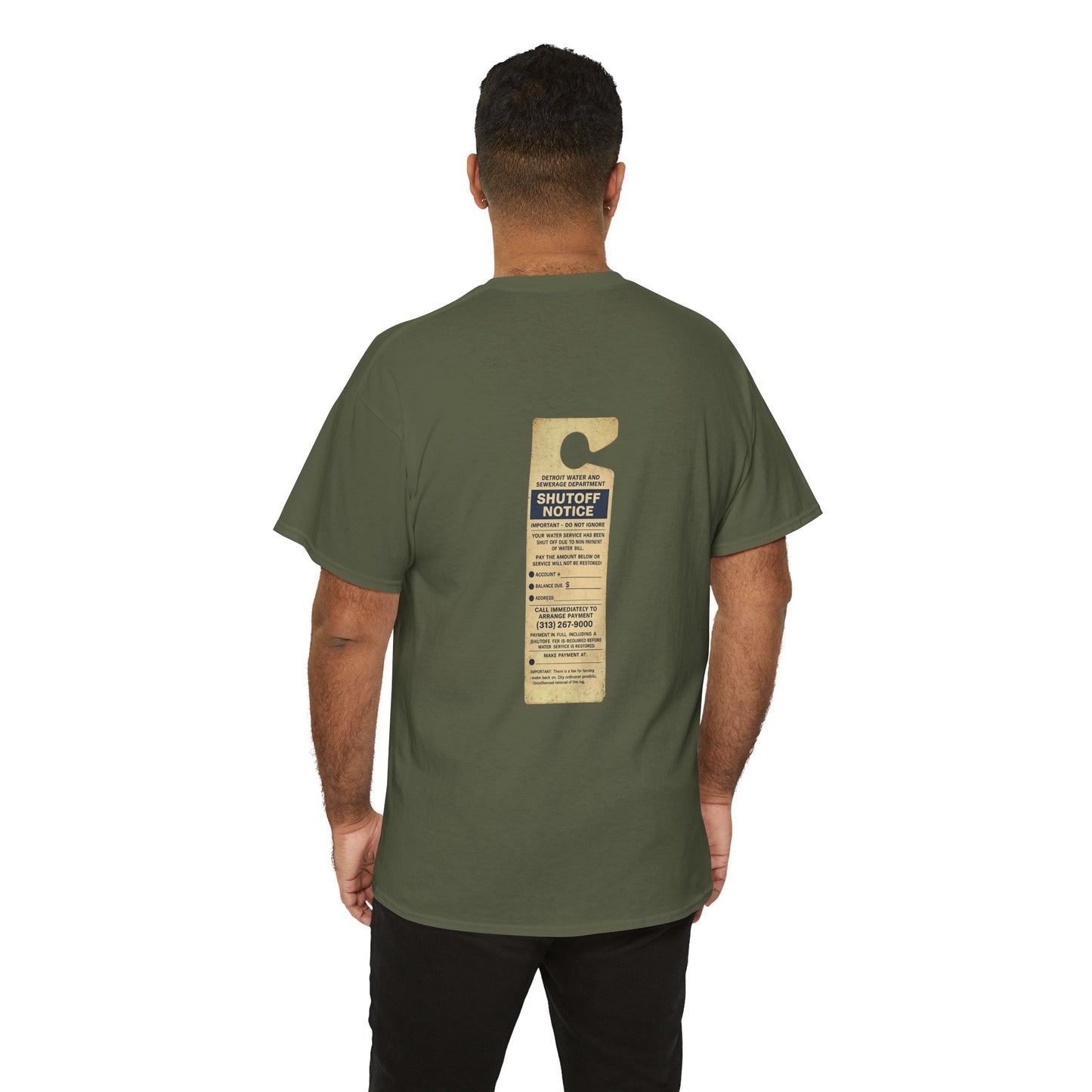 "WATER SHUT-OFF NOTICE" Tee