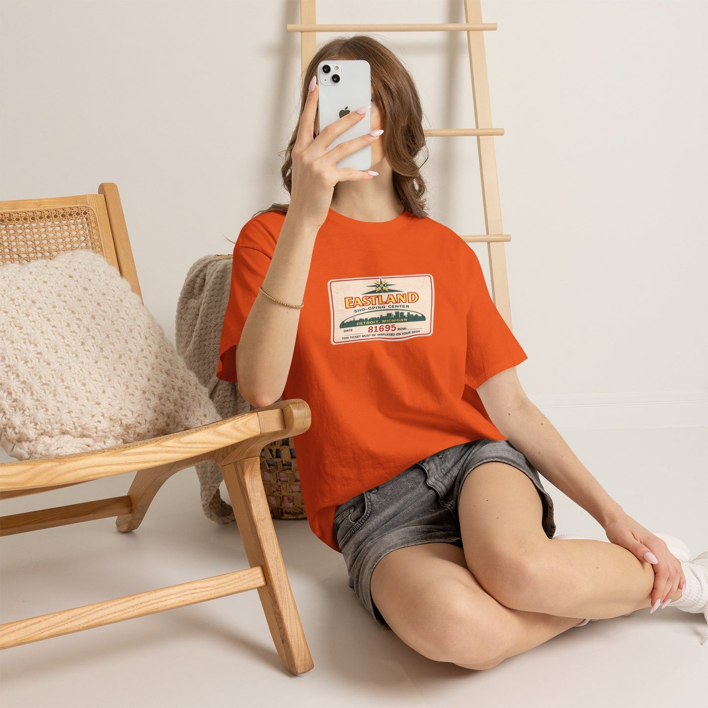 "EASTLAND MALL" Cotton Tee
