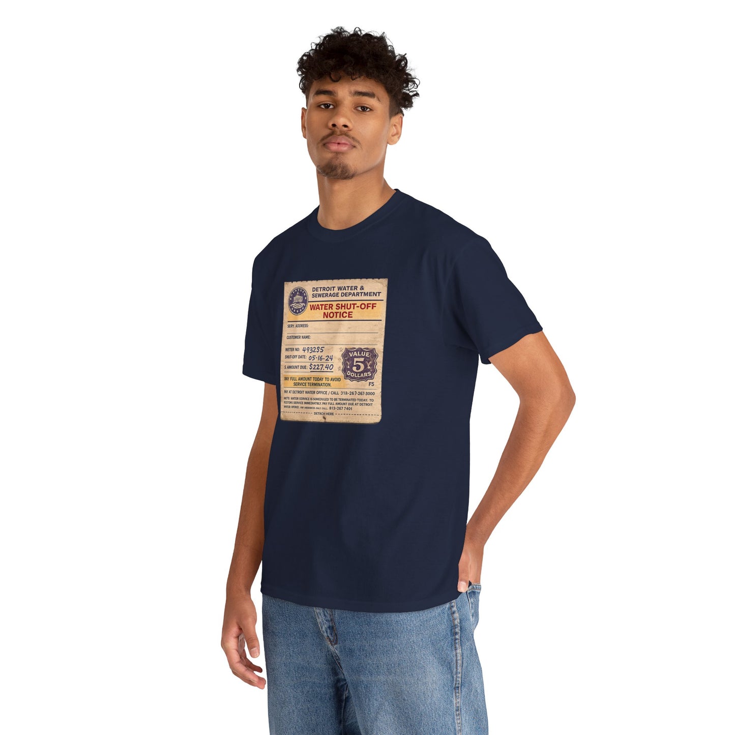 "WATER SHUT-OFF NOTICE" Tee