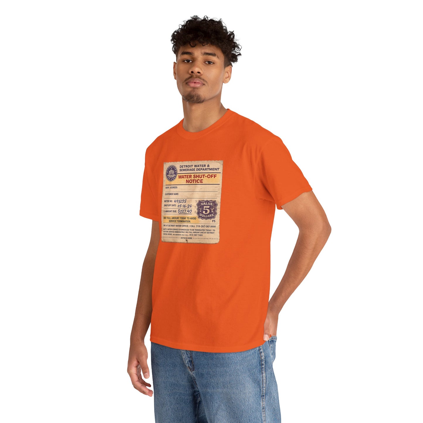 "WATER SHUT-OFF NOTICE" Tee